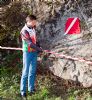 Avtckning av minnestavla vid Tullinge strand