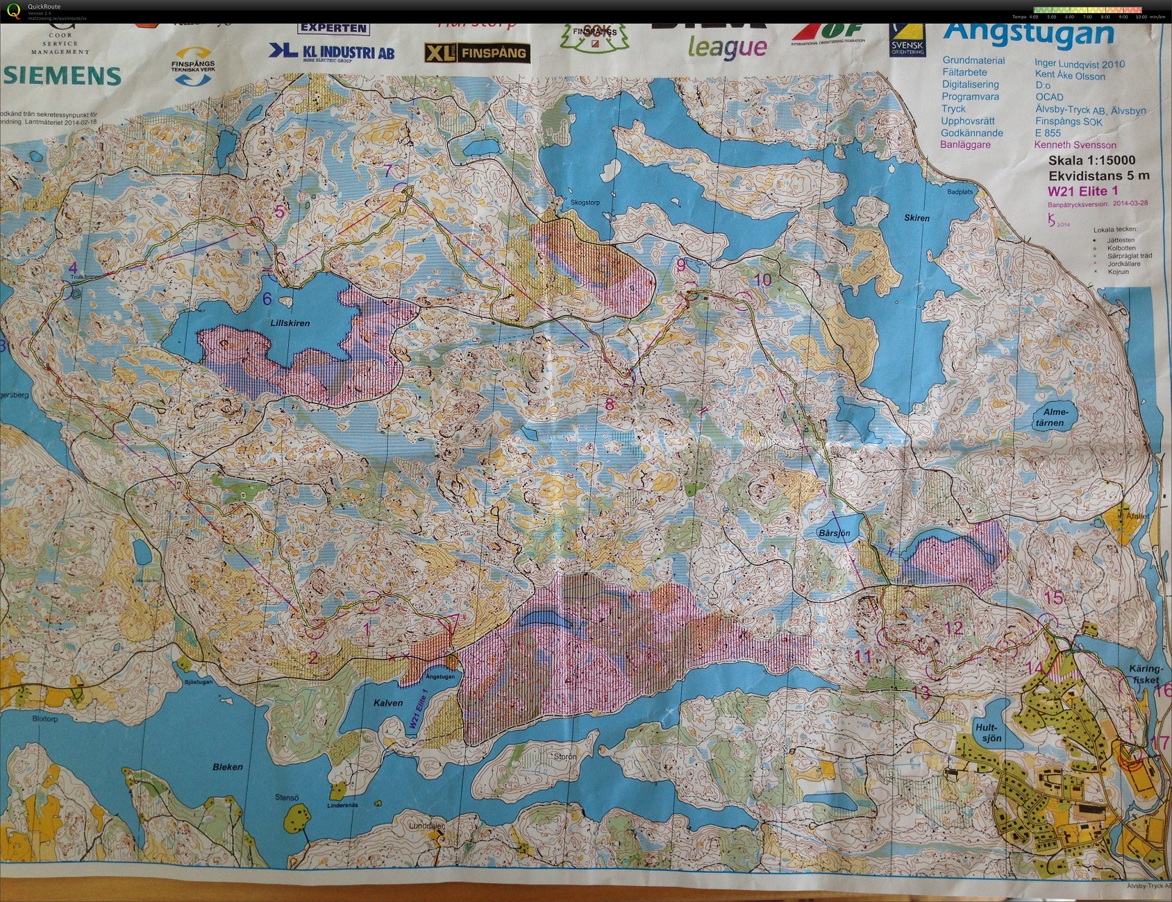 Silva League Finspång (2014-04-20)