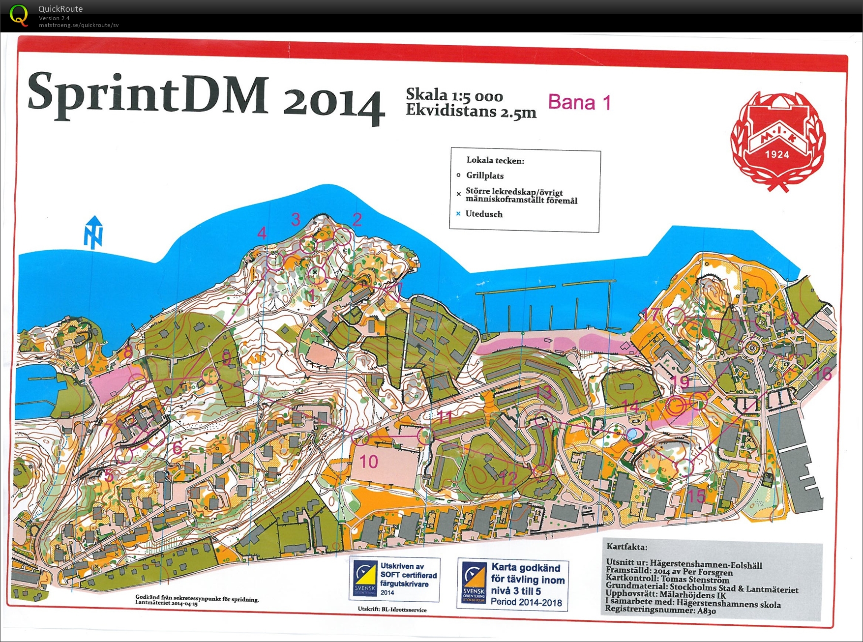 Sprint-DM Hägerstenshamnen (2014-05-07)