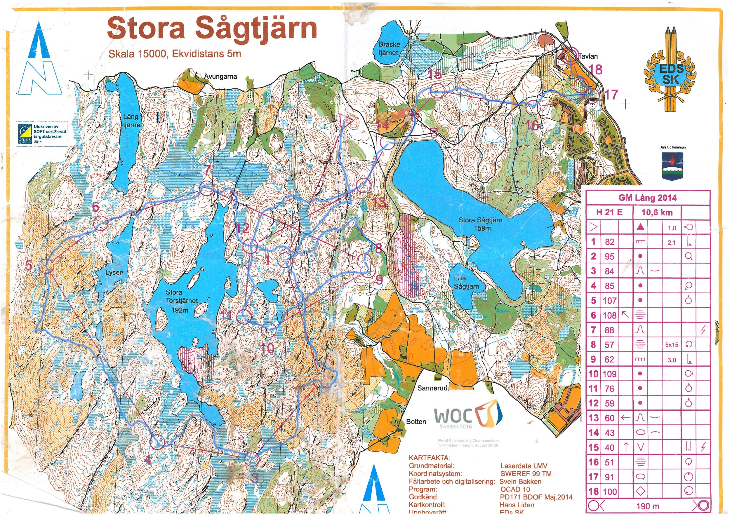 Götalandsmästerskapen - Lång (2014-08-16)