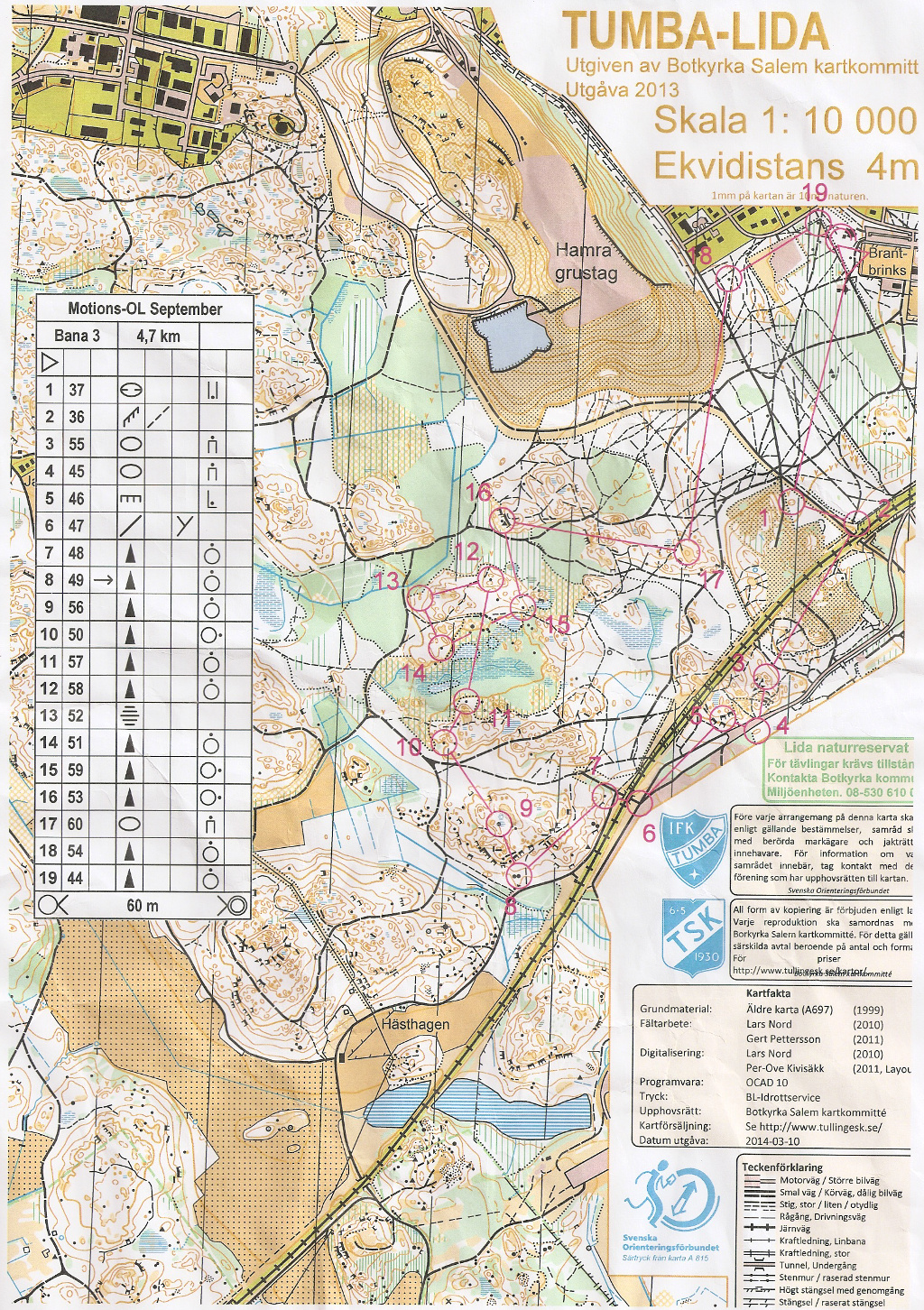 Motionsorientering (bana 3) (2014-09-16)