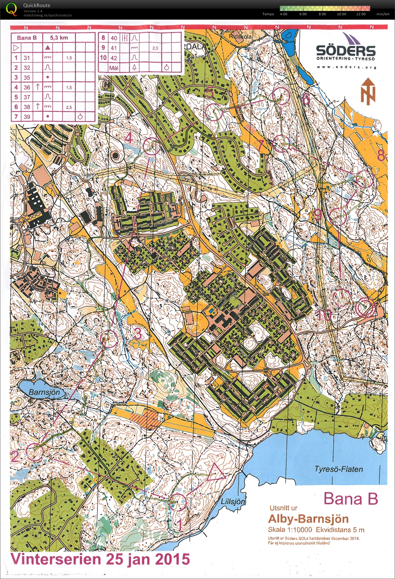 Vinterserien - Alby Friluftsgård (2015-01-25)