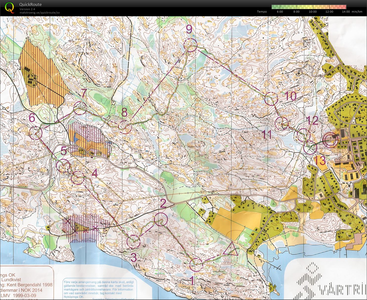 ÖM8 Nyköpingsorienteringen 2015 (2015-03-28)