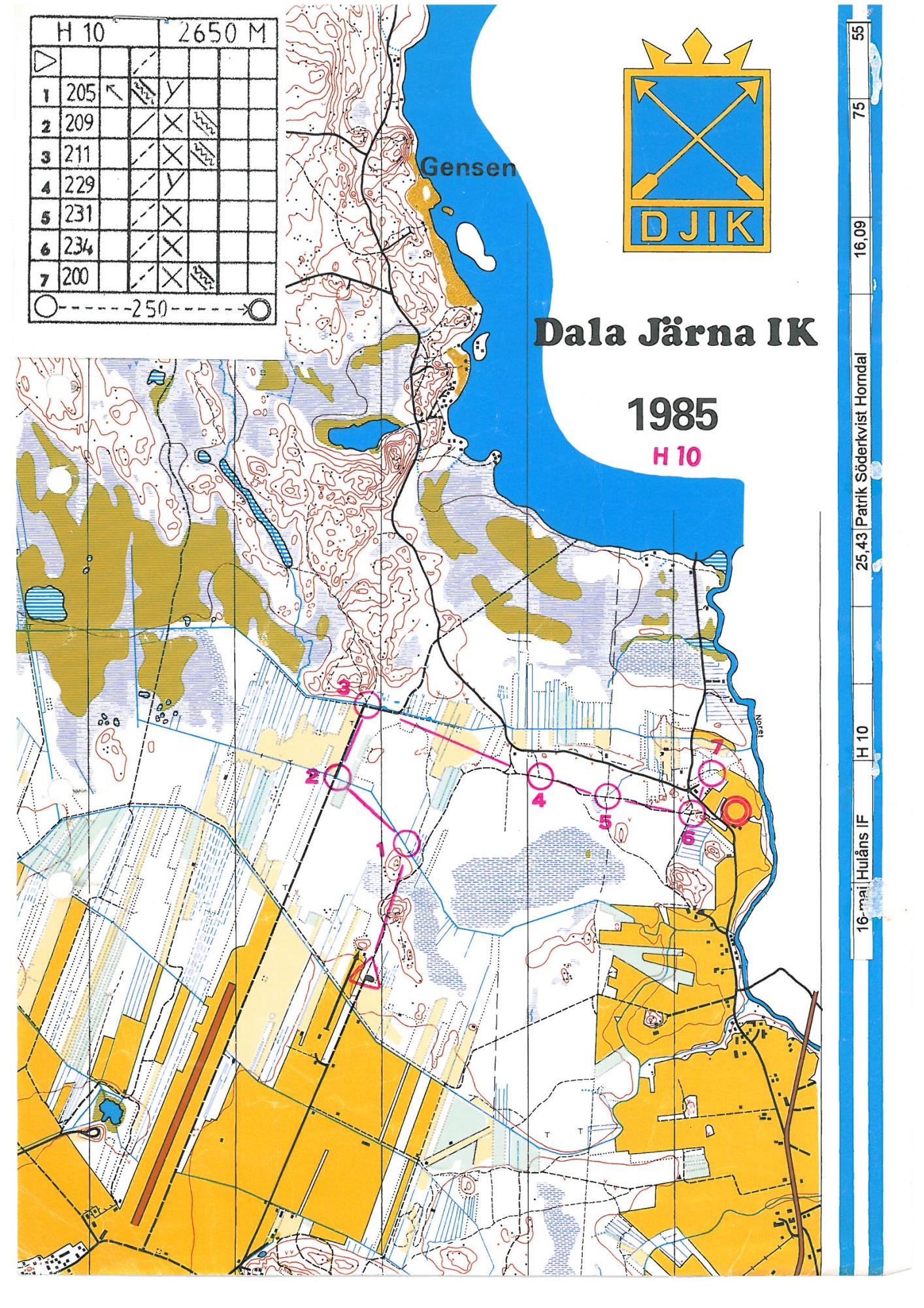 Dala-Järna IK/Hulåns IF (1985-05-16)