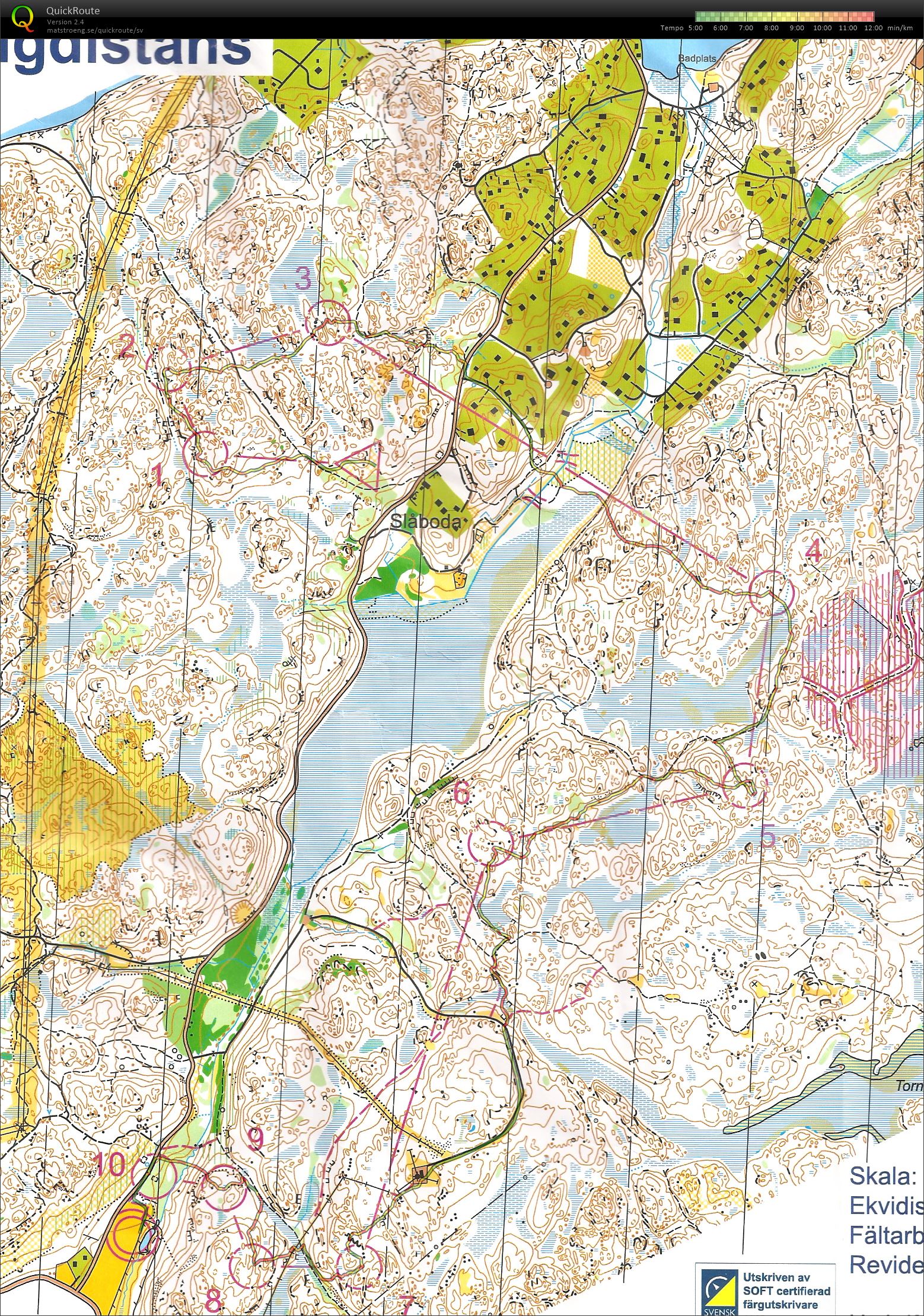 För-SM långdistans, ÖM8 (2015-08-22)