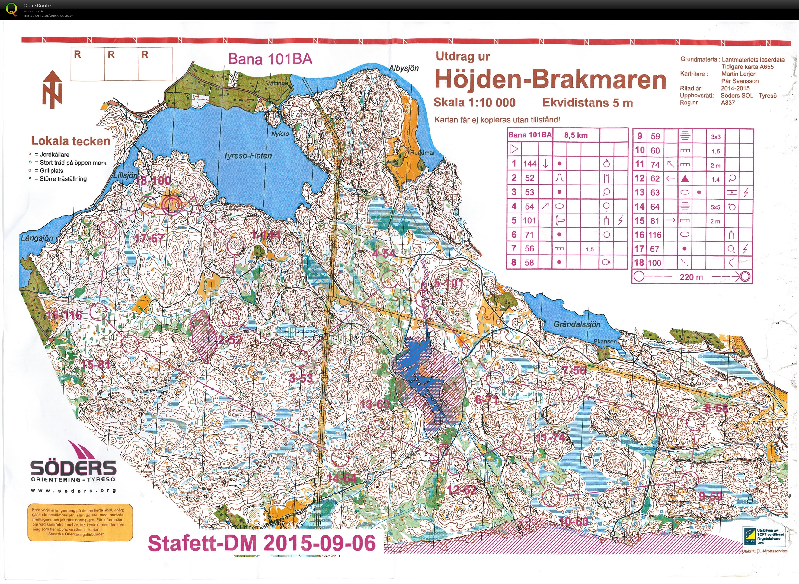 Stafett-DM Tyresö (2015-09-06)