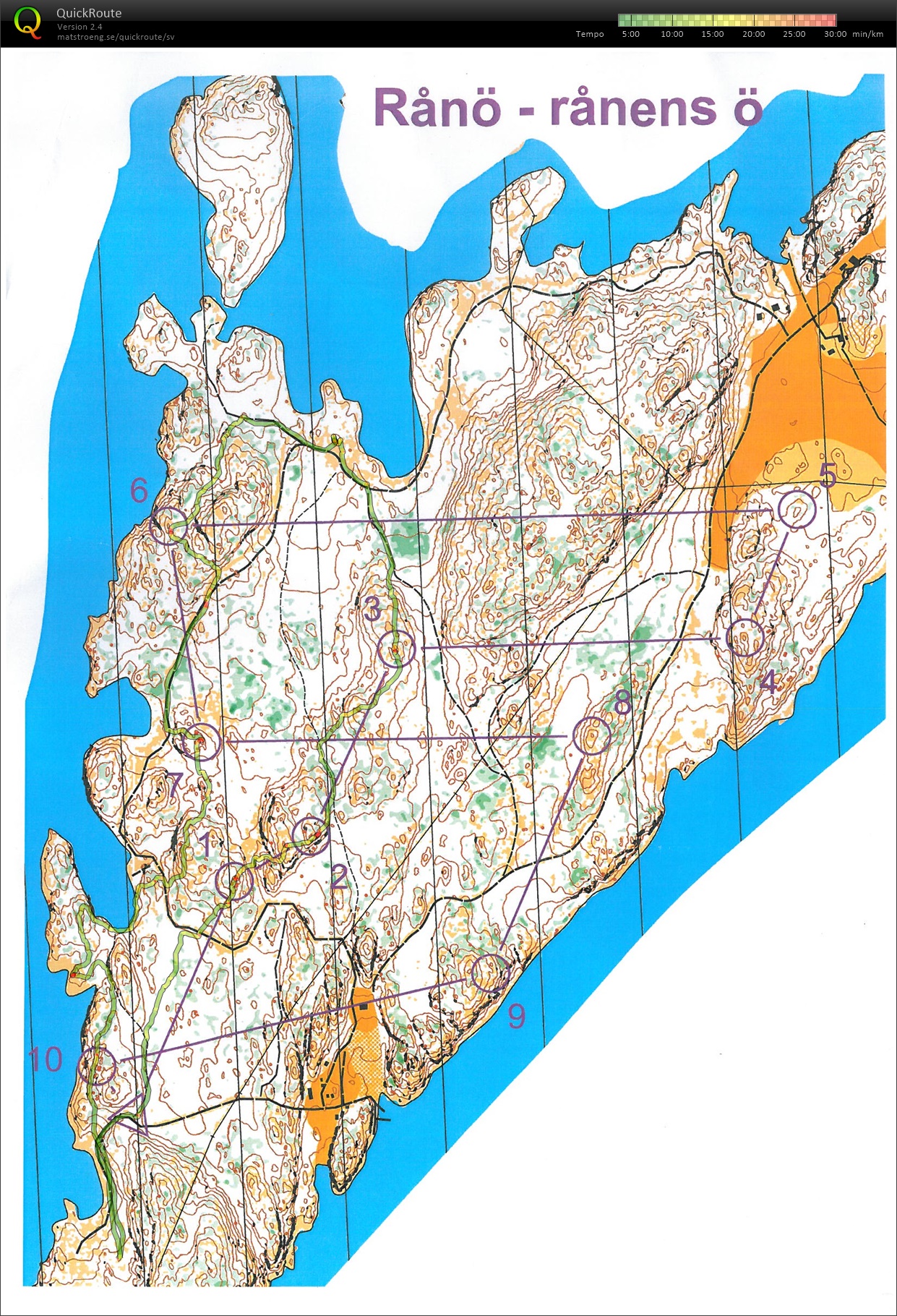 Rånö - lugnt kvällöp (2015-10-02)