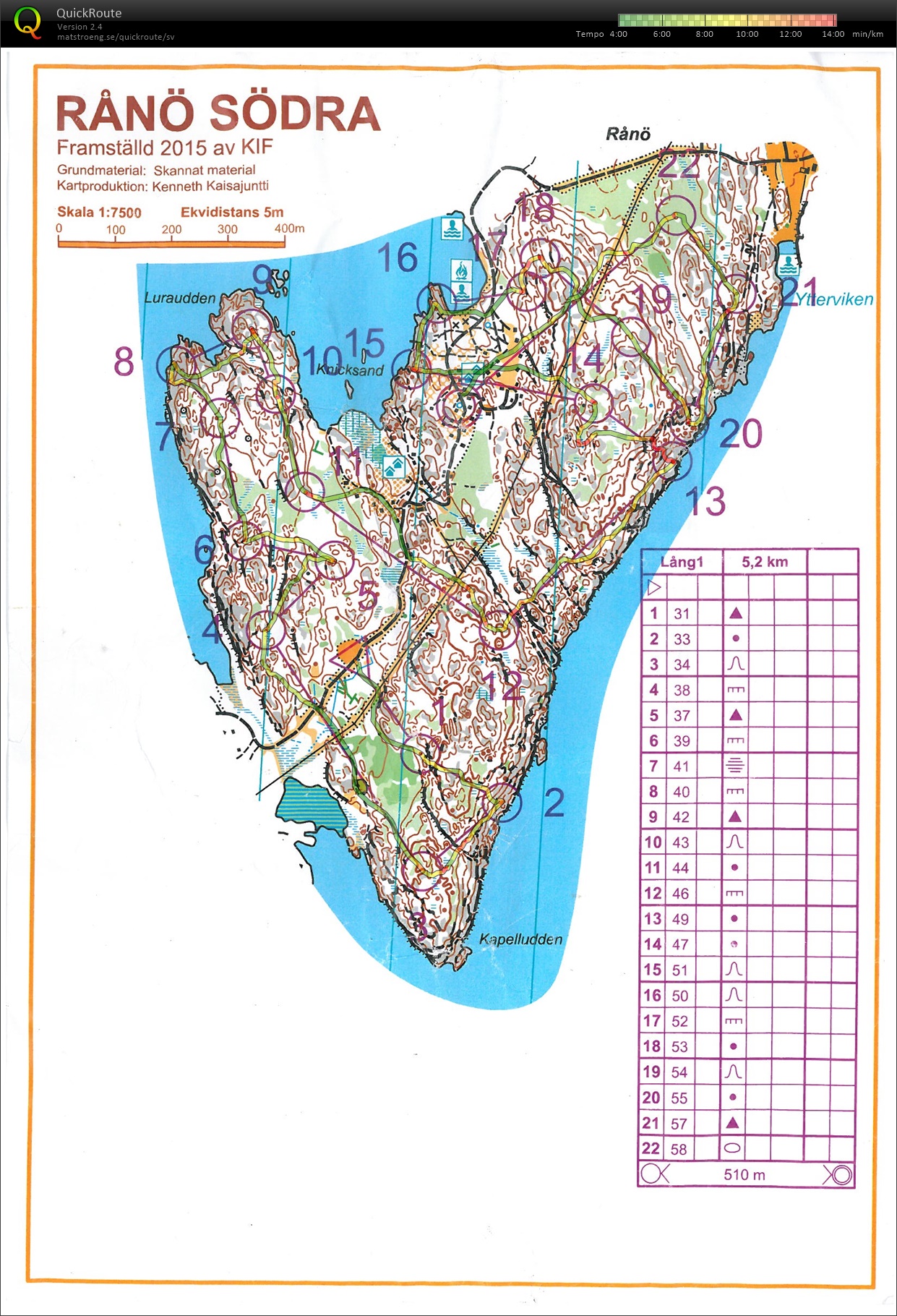 Rånö - stafetträning (2015-10-04)