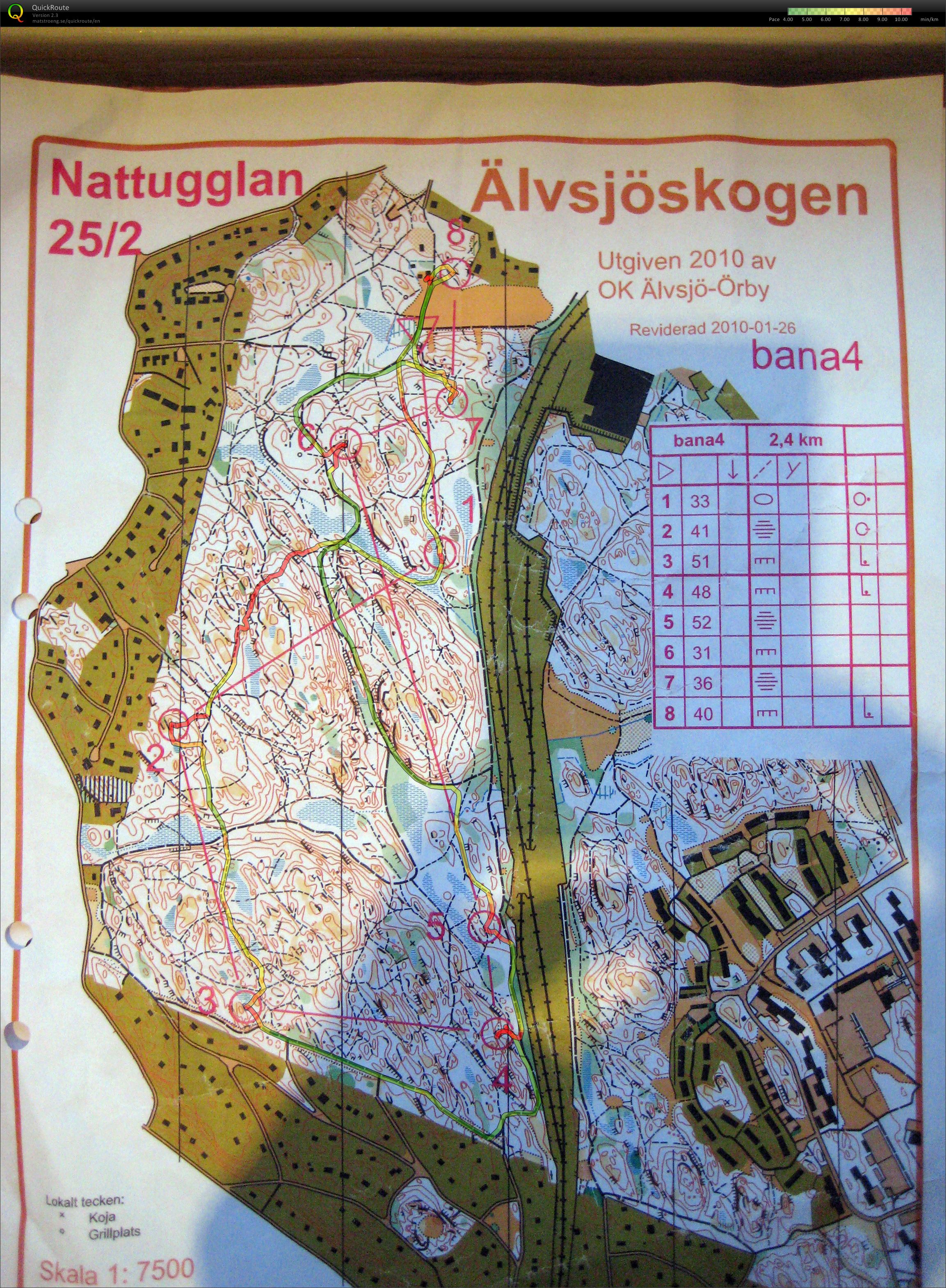 Nattugglan Älvsjö varv 3 (2010-02-27)