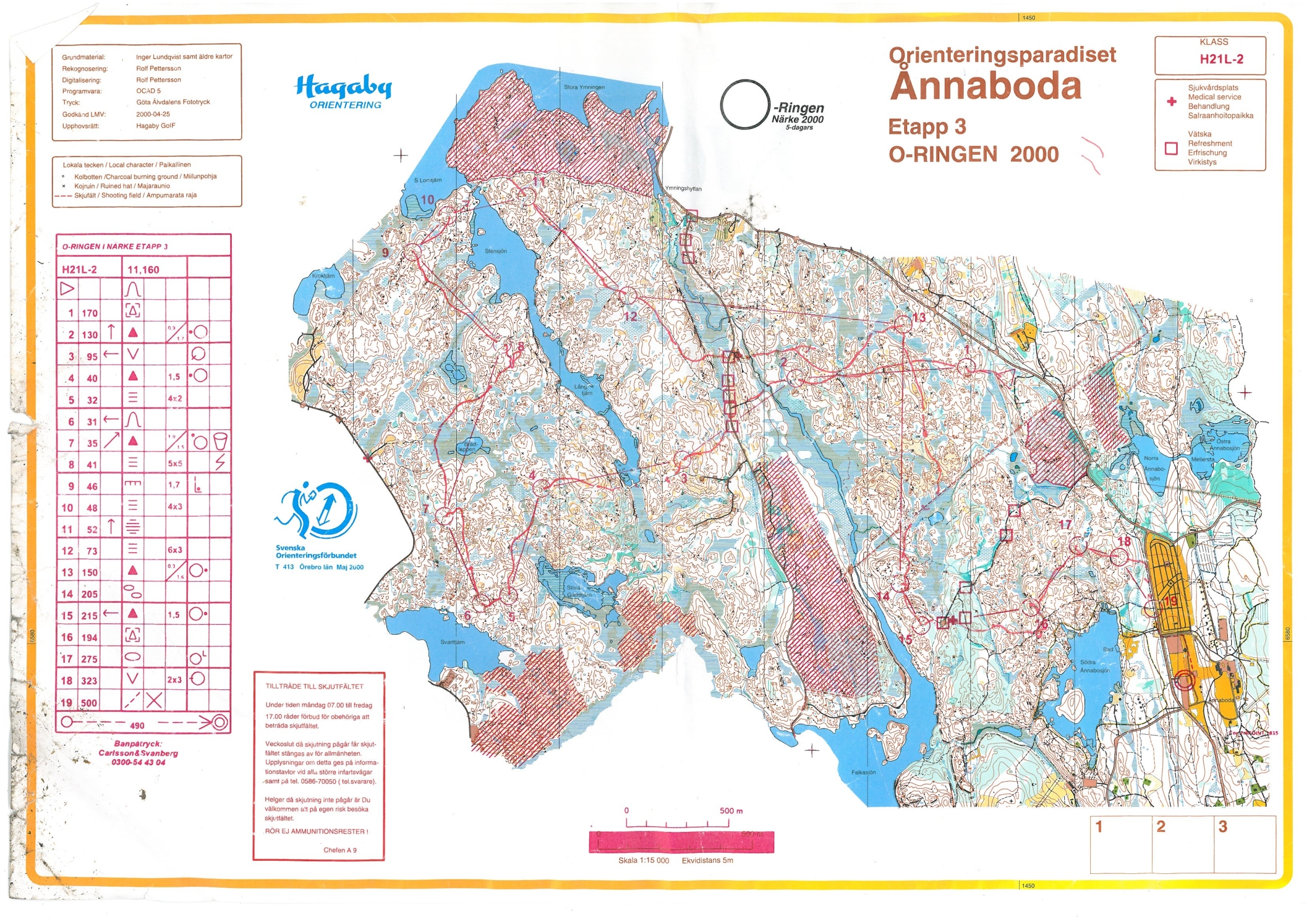 O-ringen 2000 - E3 Ånnaboda (2000-07-24)