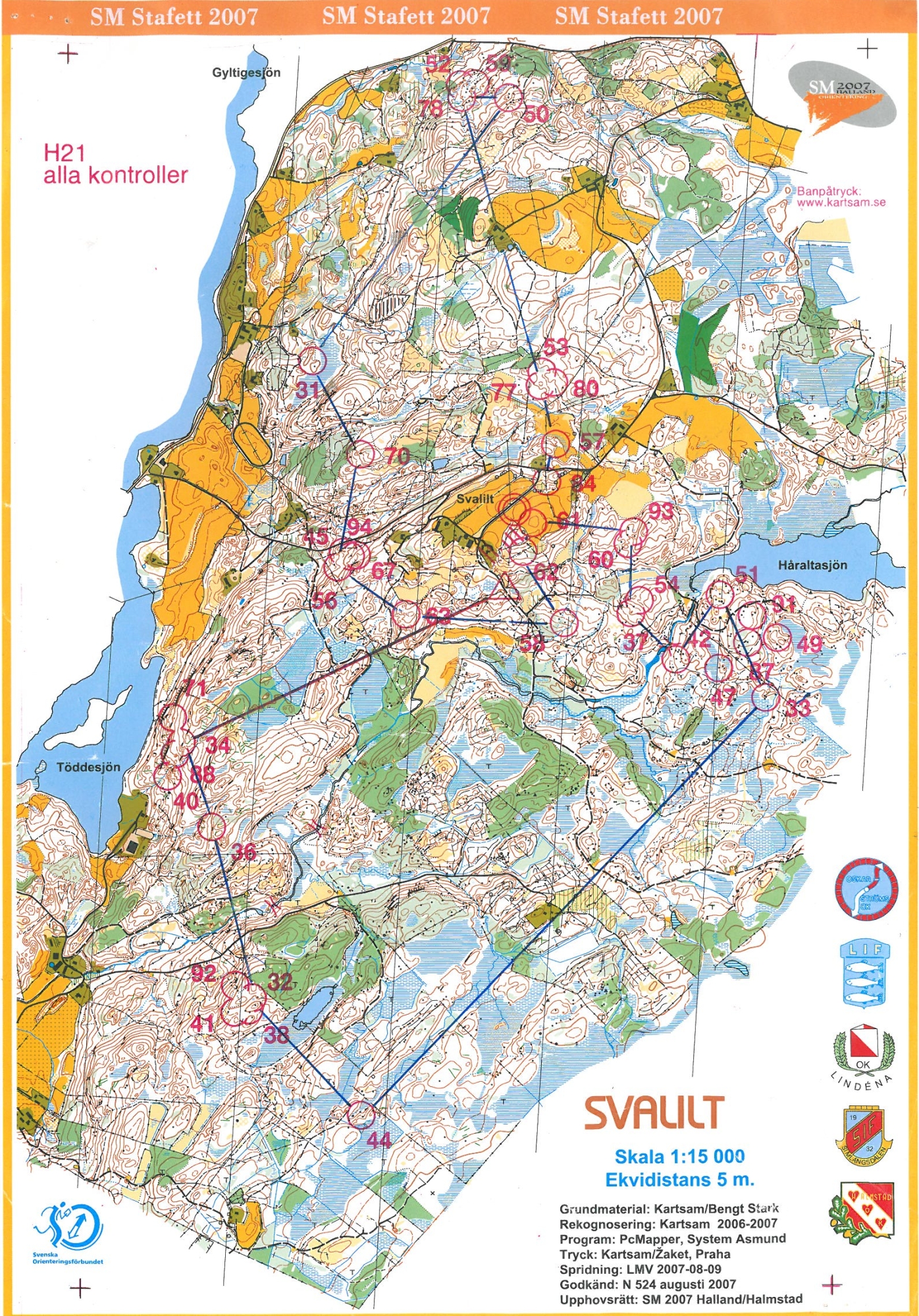 SM-stafett (2007-09-22)