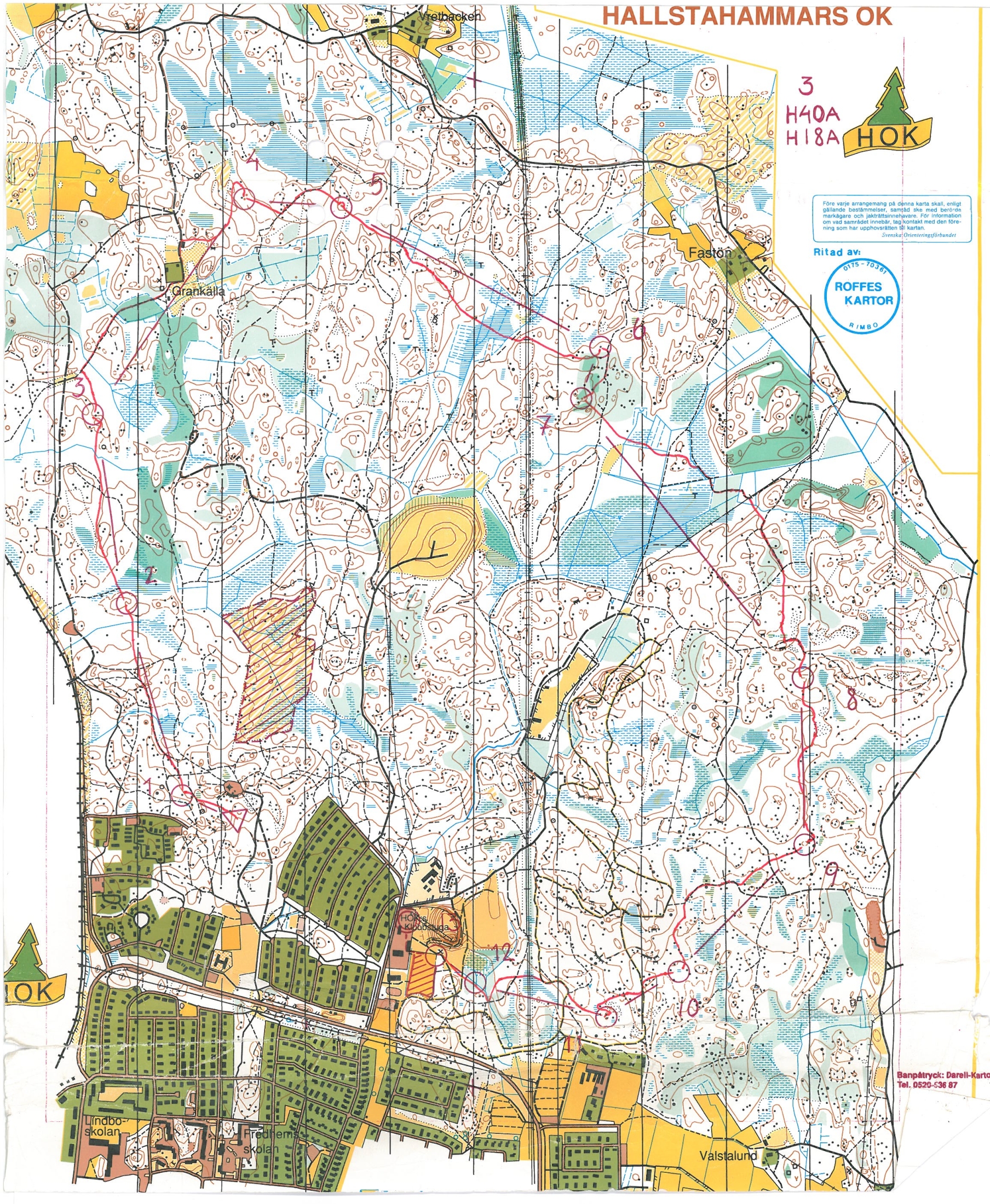 Hallstahammar förlängda kort (1992-04-18)