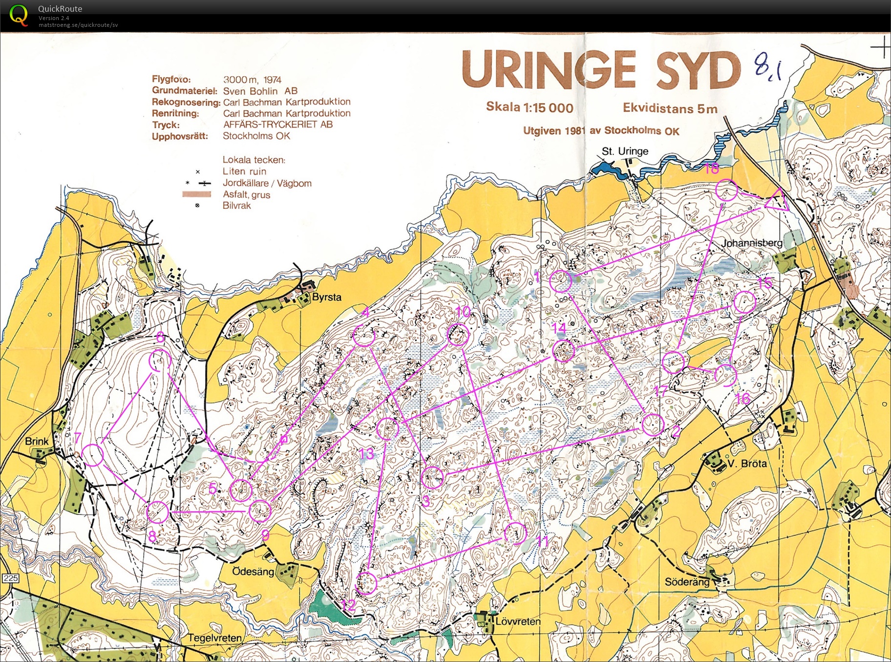 Morgondistans - Uringe Syd (2017-02-11)