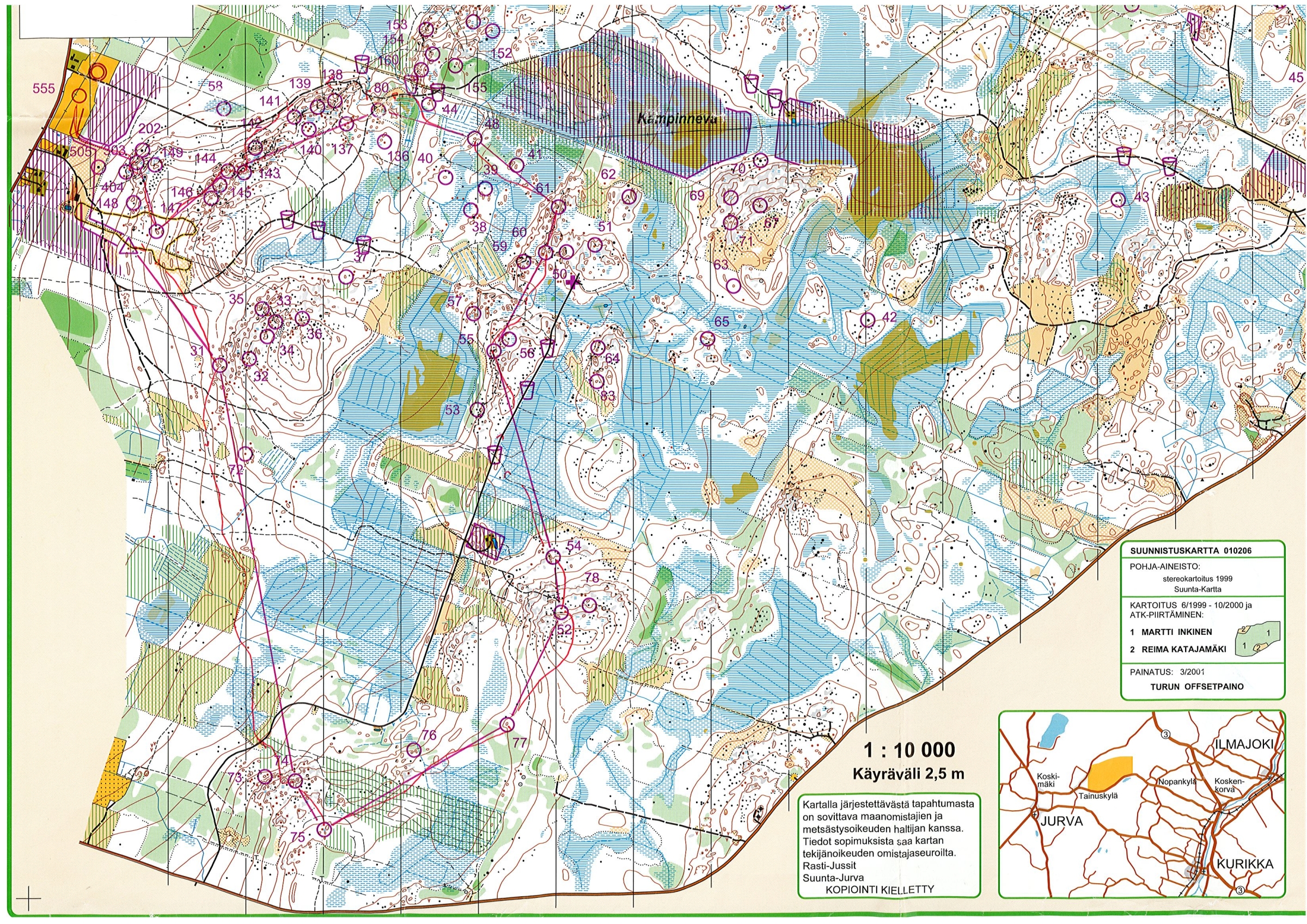 Nikkari-Jukola 2001 (2001-06-16)