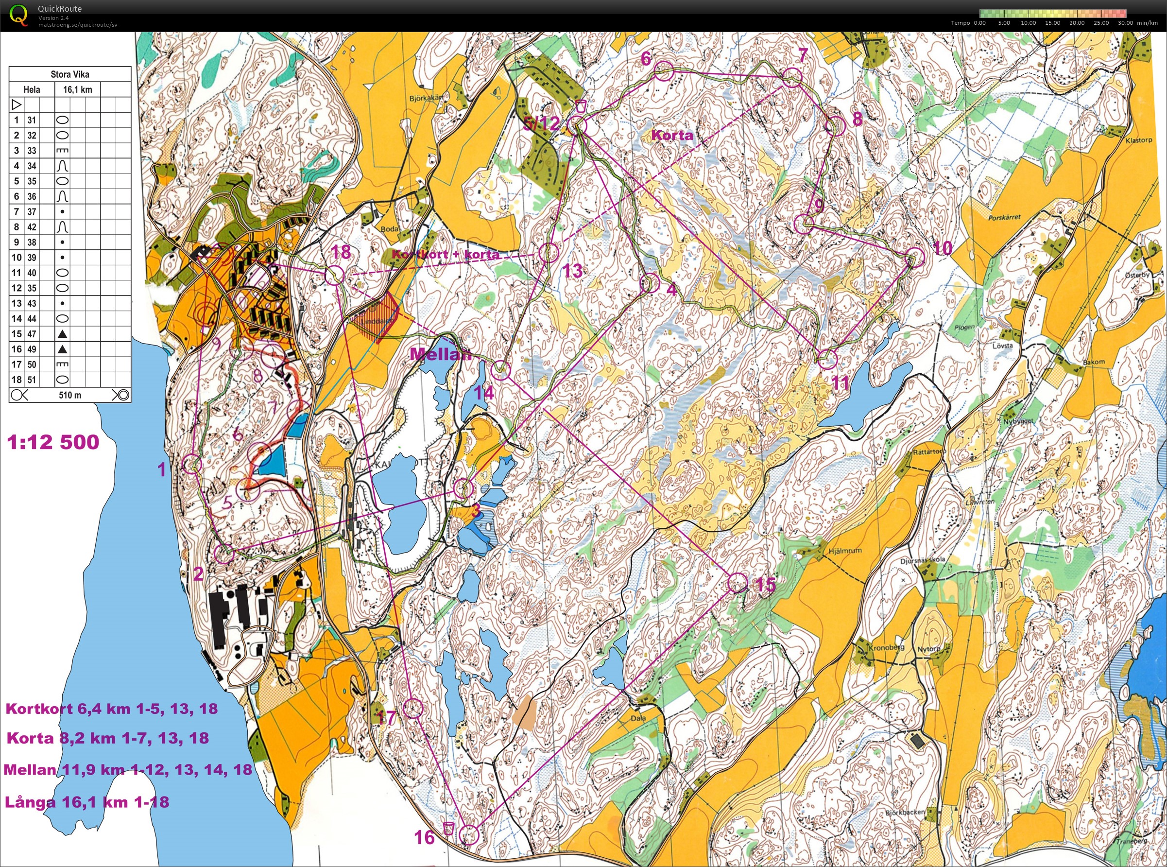 Långpass Stora Vika (2017-12-03)