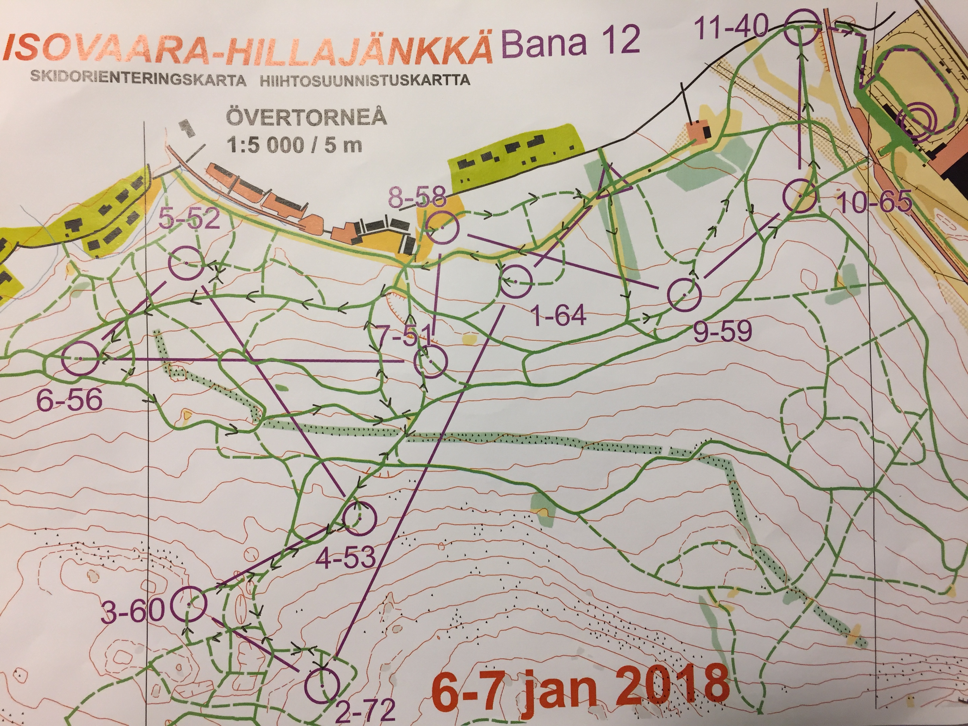 Övertorneå/Renen Skid OL ÖM5 (2018-01-07)