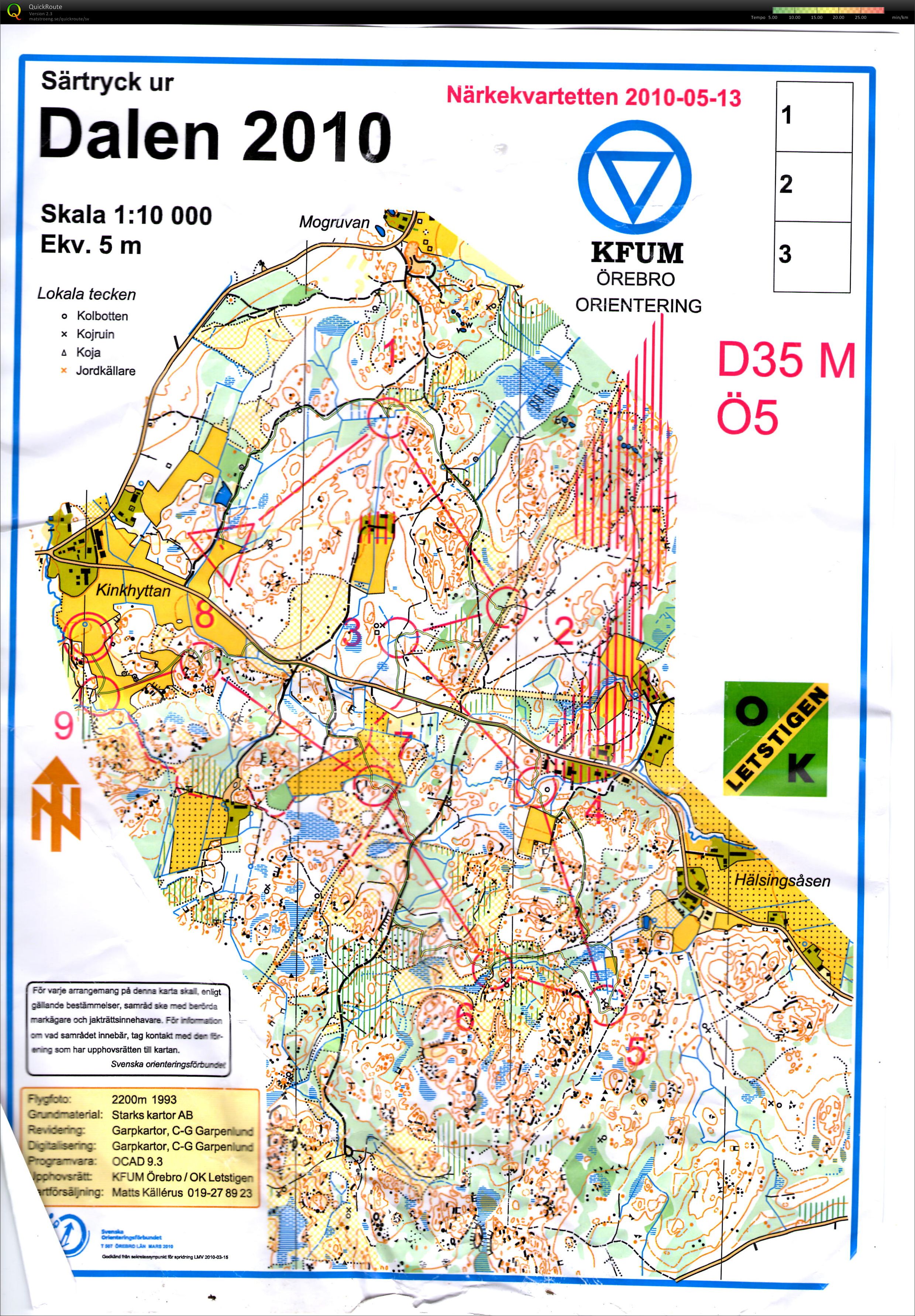 Närkekvartetten lång dag 1 (2010-05-13)