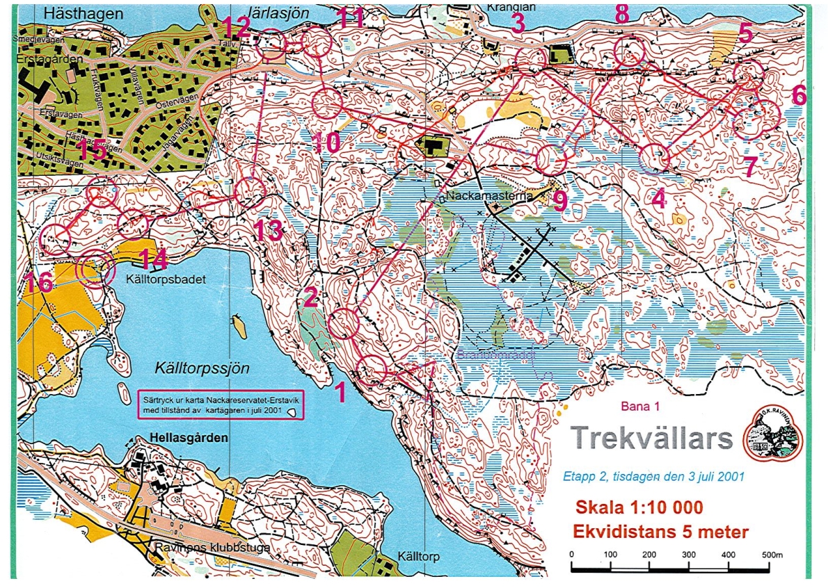 Trekvällars E2 (03.07.2001)