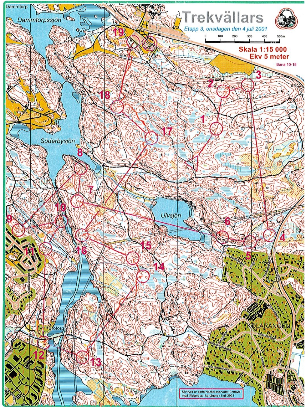 Trekvällars E3 (2001-07-04)