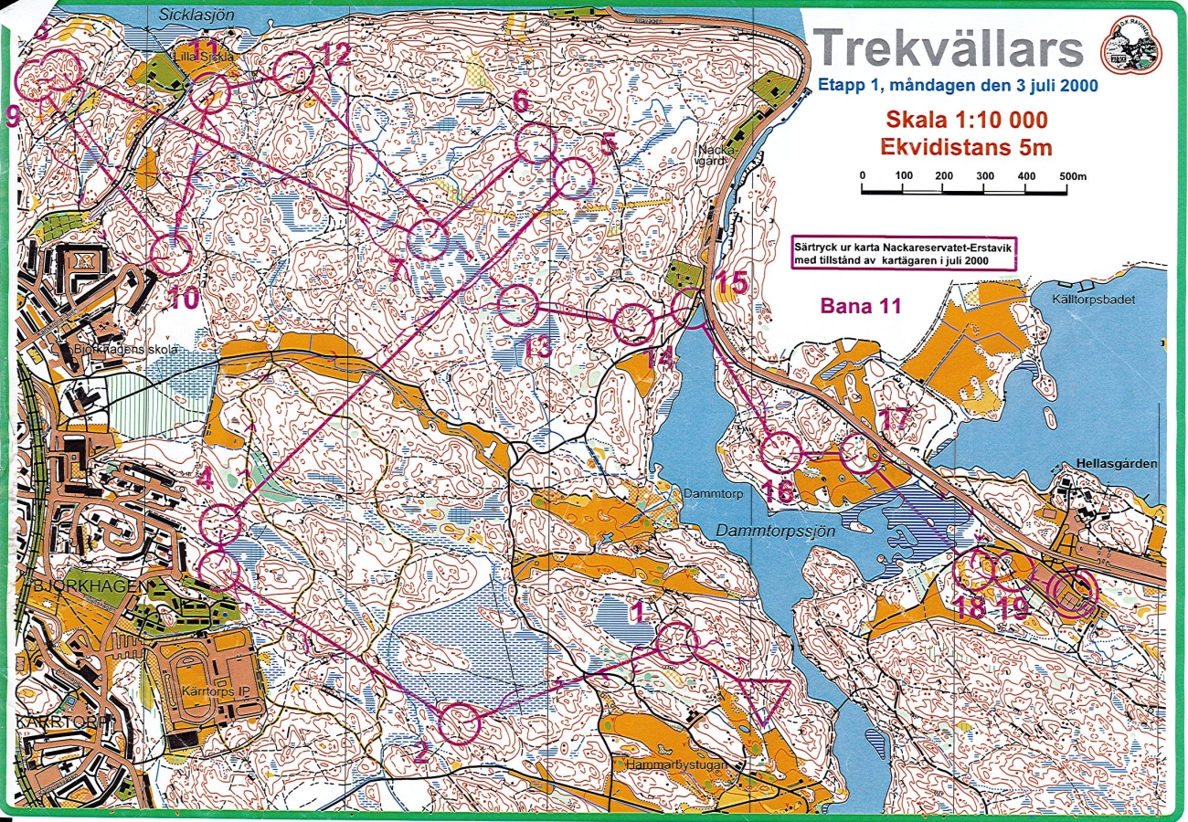 Trekvällars E1 (2000-07-03)