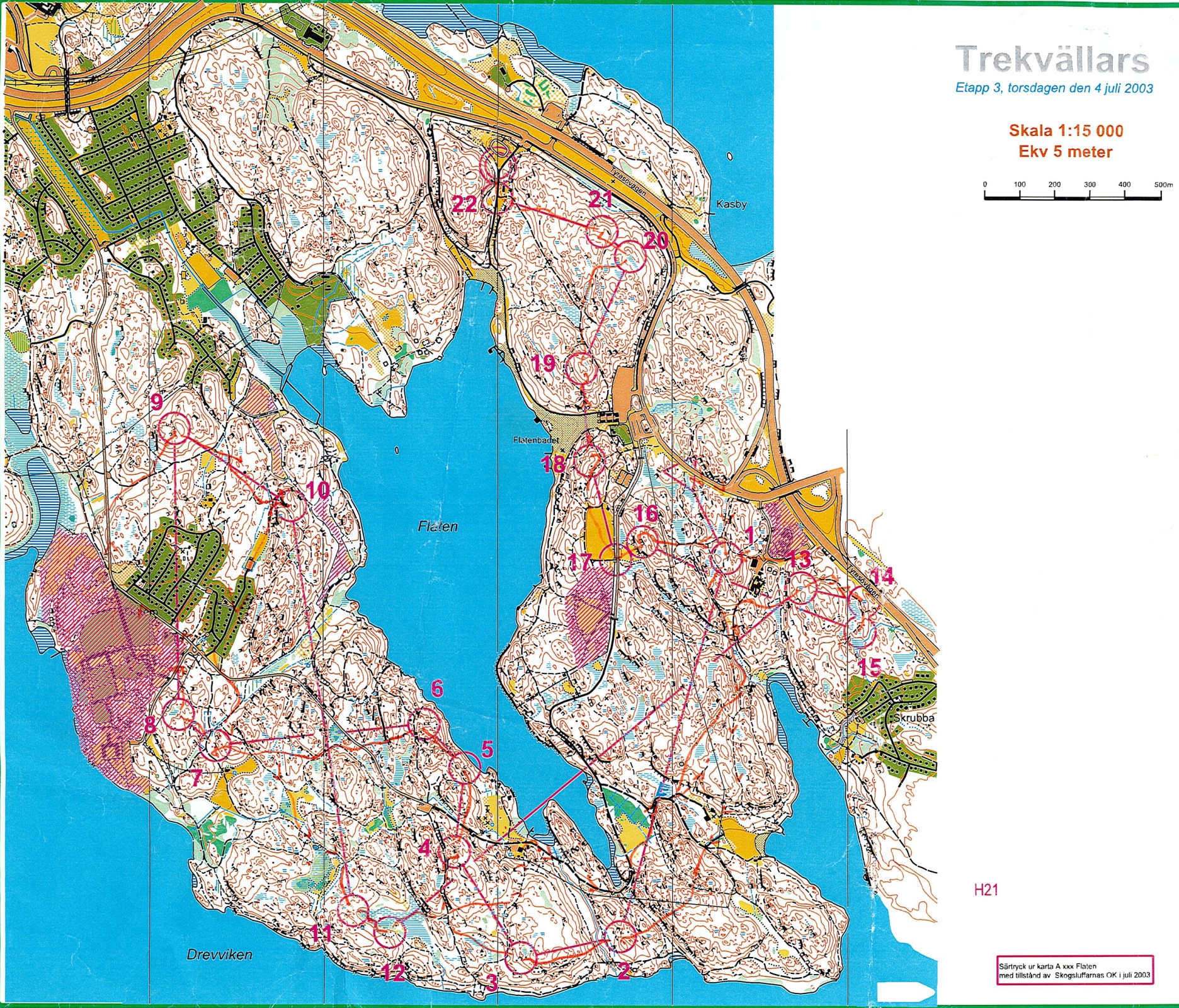 Trekvällars E3 (2003-07-03)