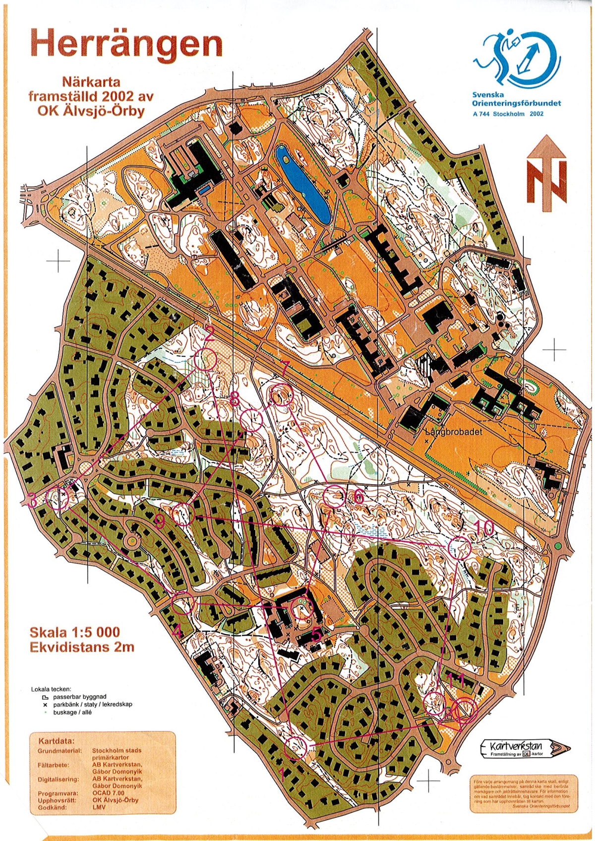 Sprint-KM Herrängen (2007-08-23)