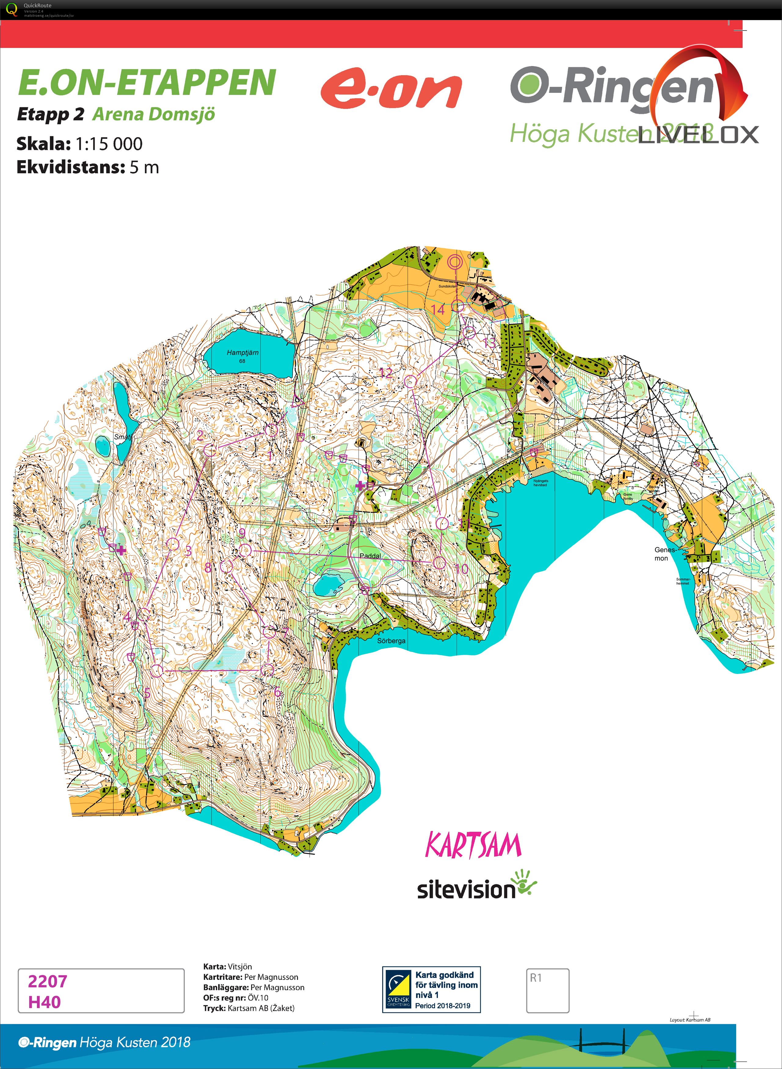 O-ringen Övik E2 (2018-07-23)