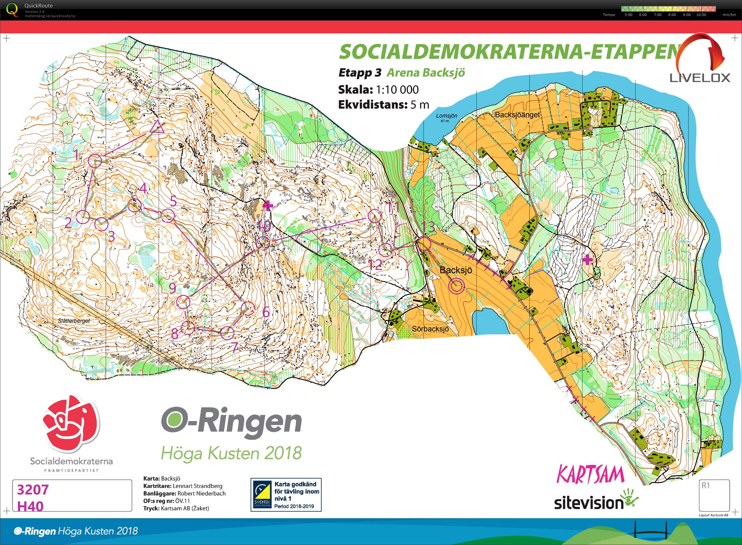 O-ringen Övik E3 (25.07.2018)