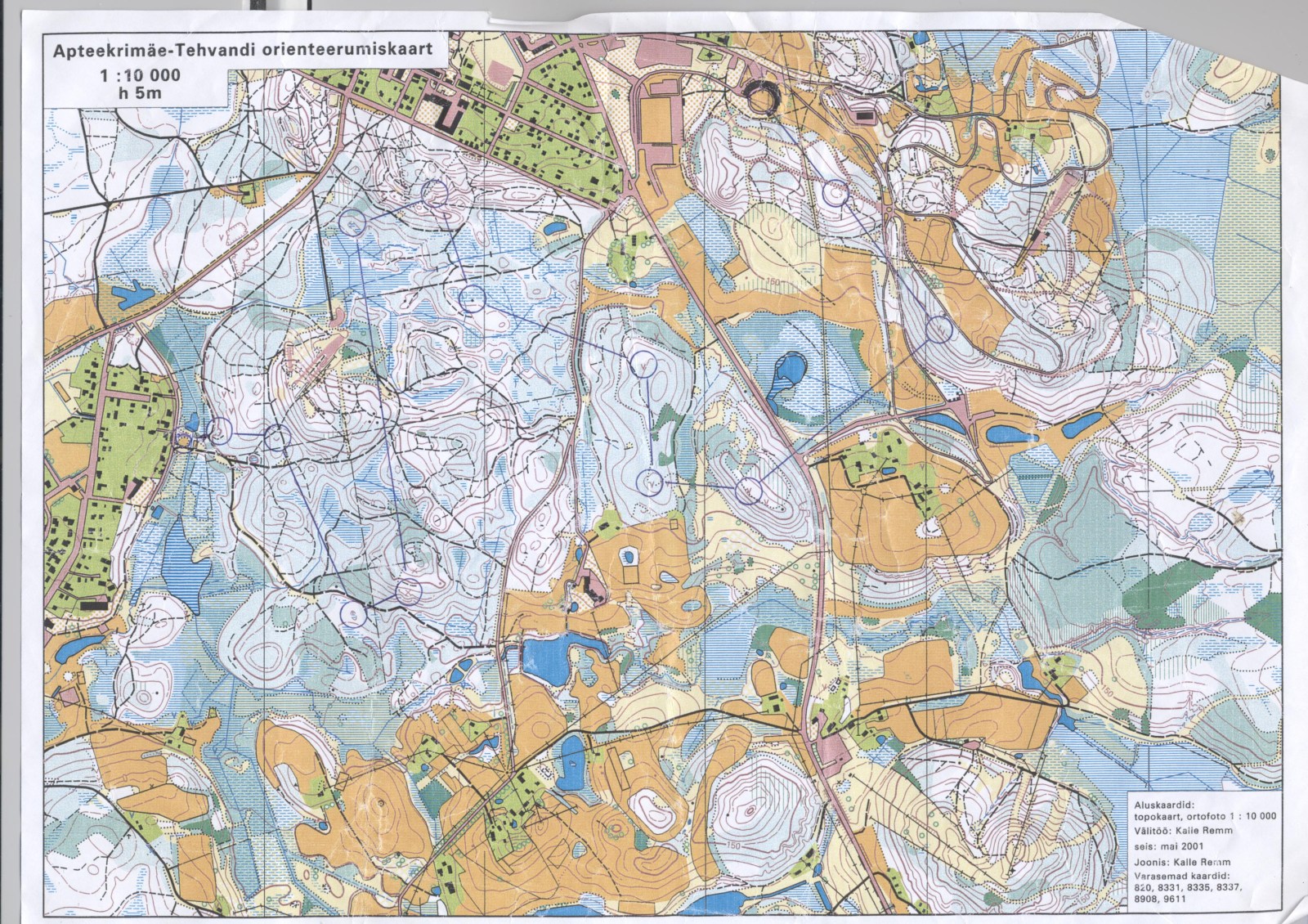 OL-träning Otepää (2003-07-05)