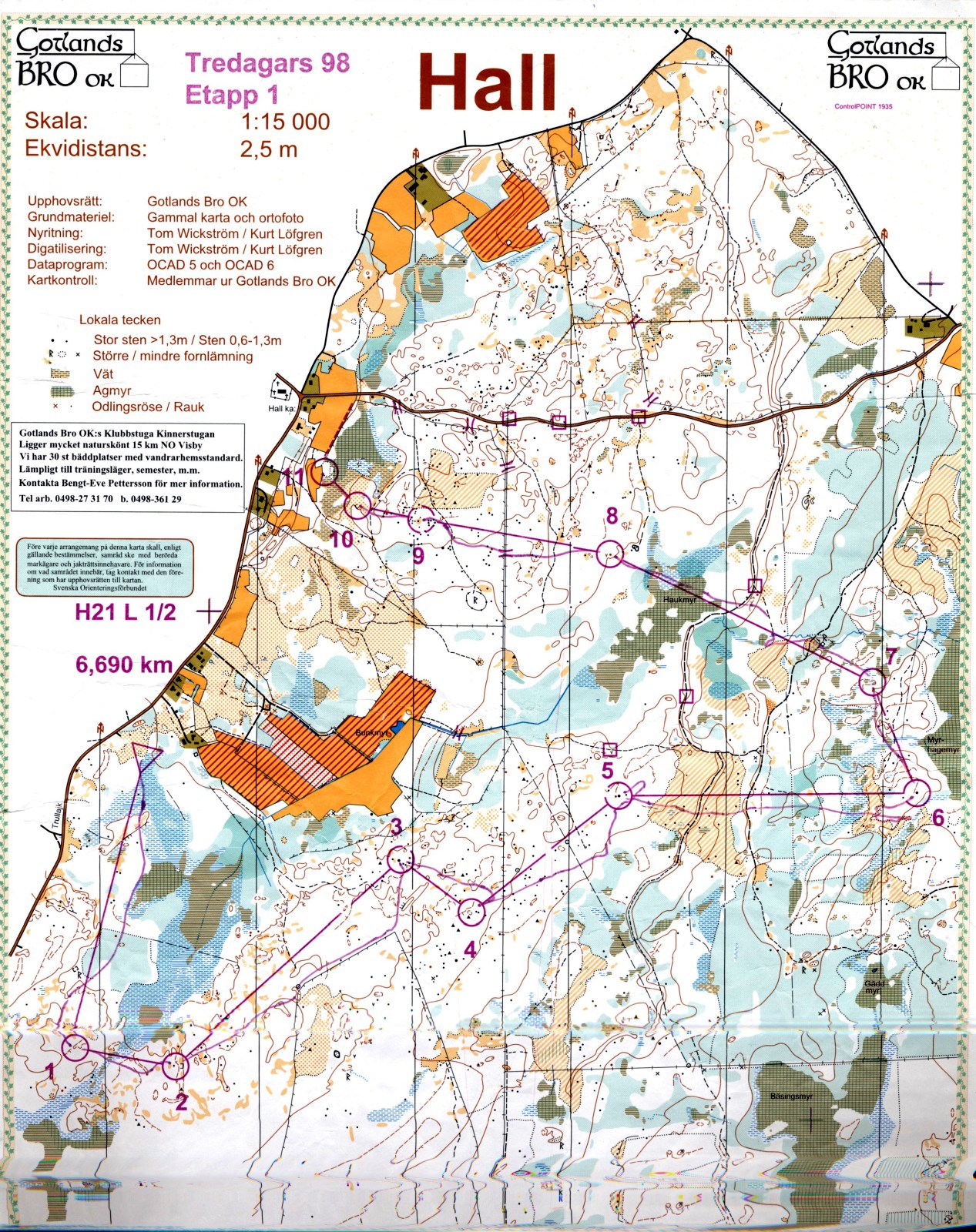 Gotlands 3-dagars E1 del 1 (1998-07-10)