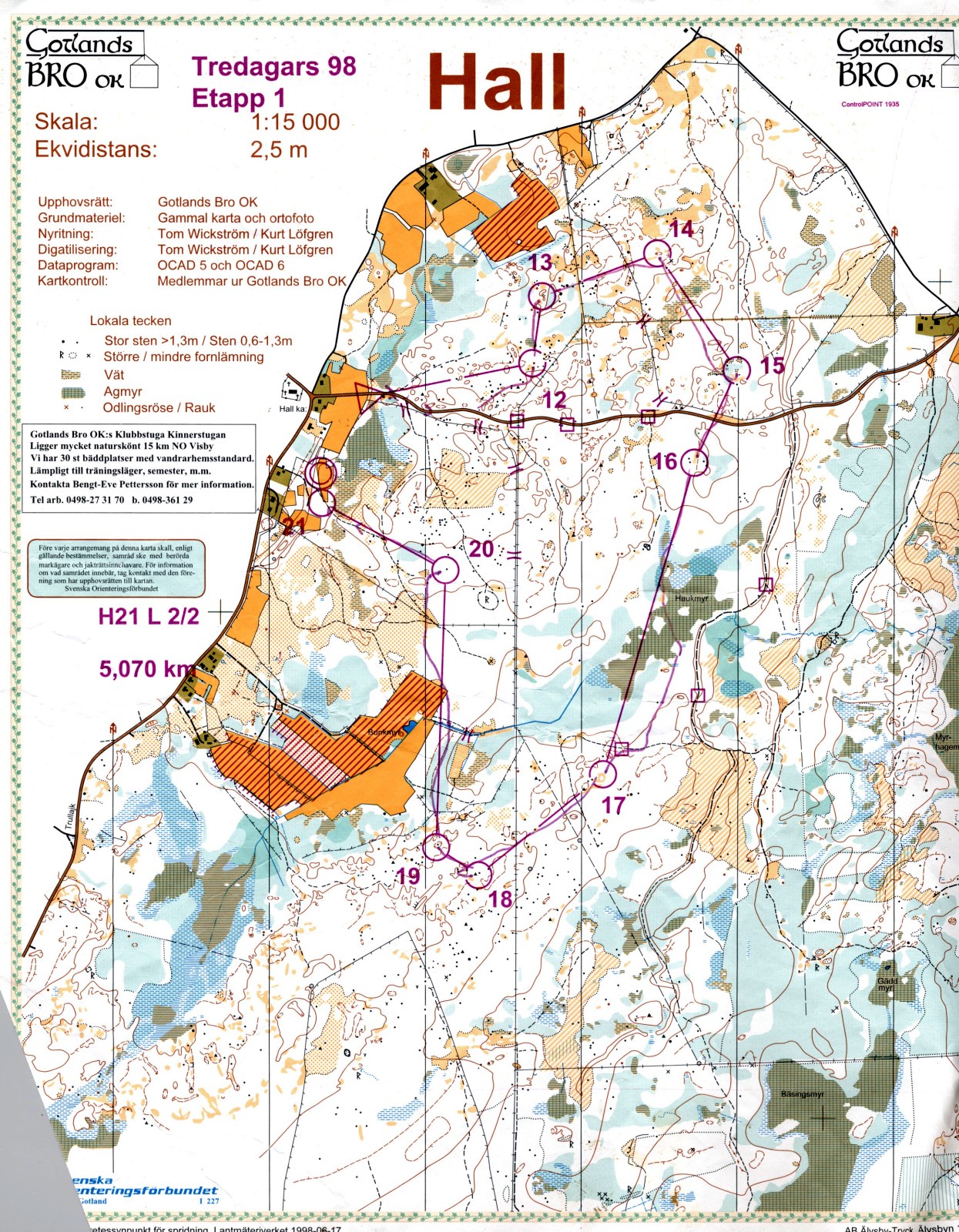 Gotlands 3-dagars E1 del 2 (1998-07-10)