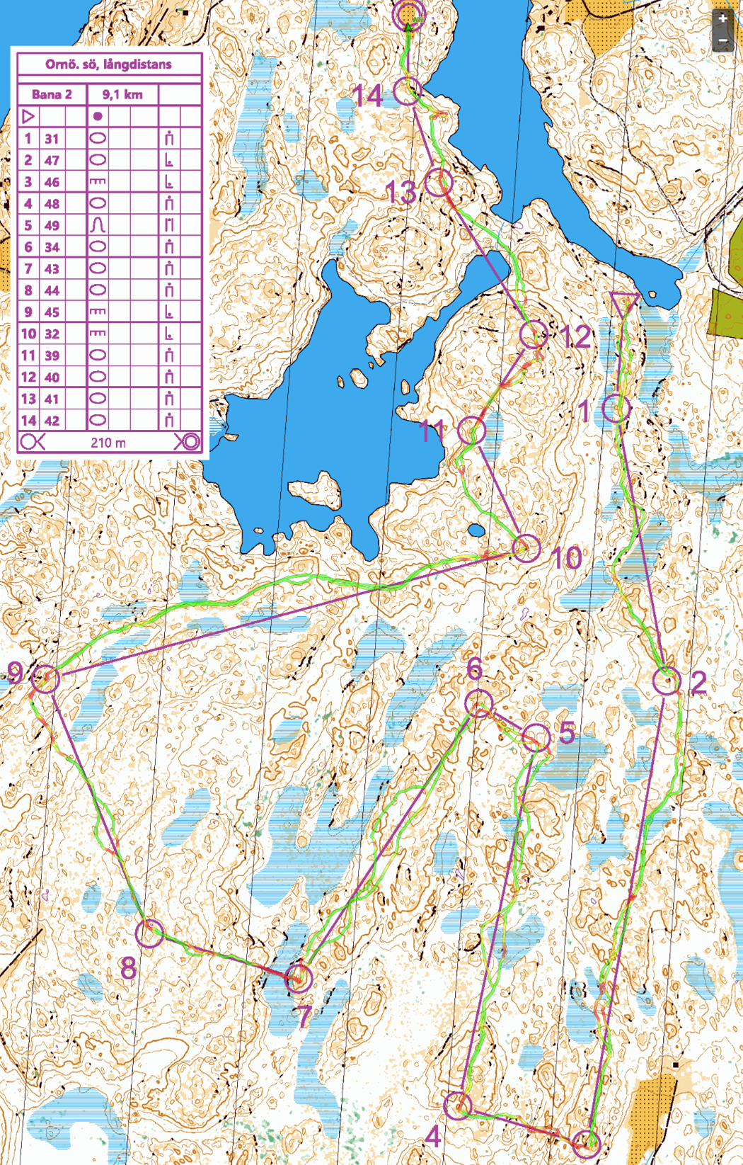 Ornö, långdistans (2022-08-22)