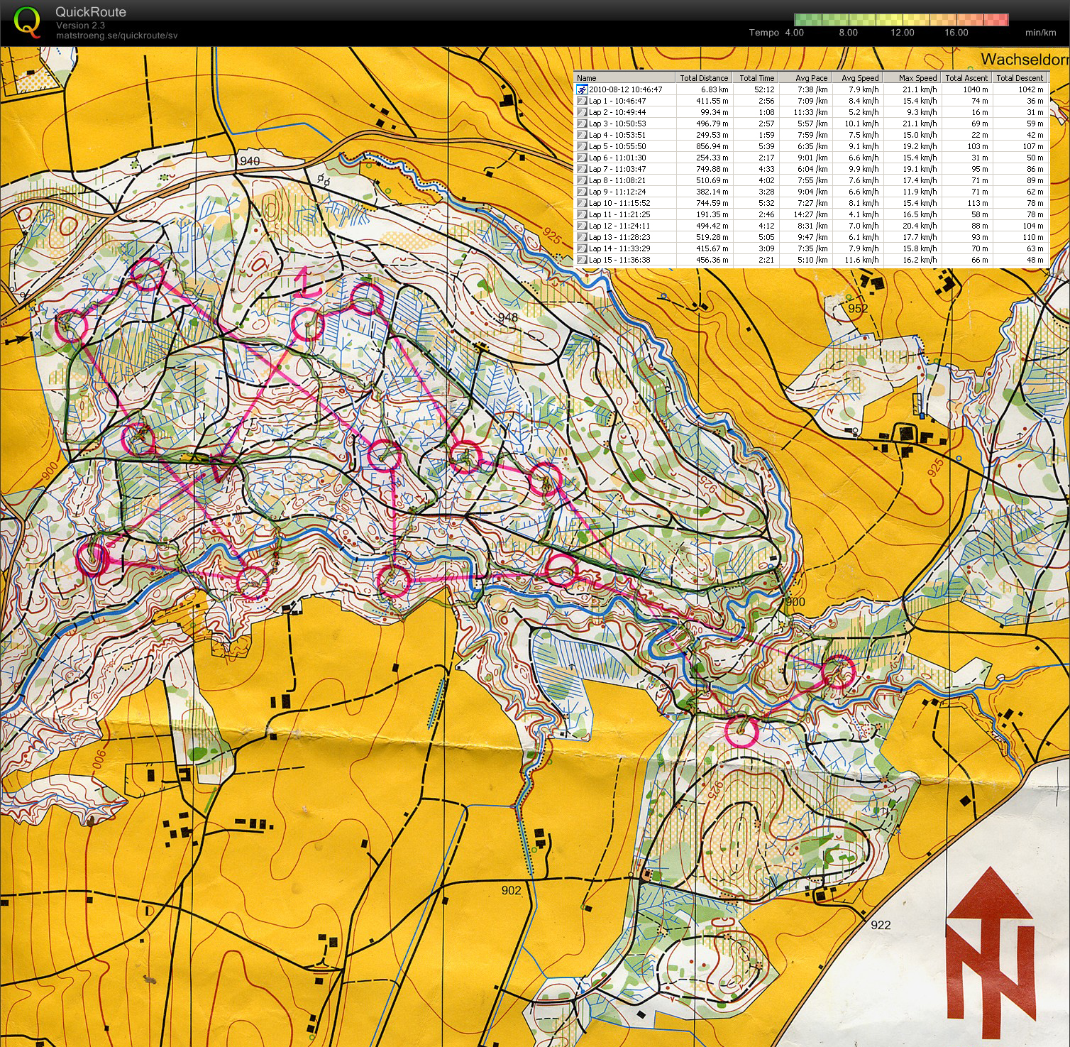 Ruskväder i Rohrimoos (2010-08-12)