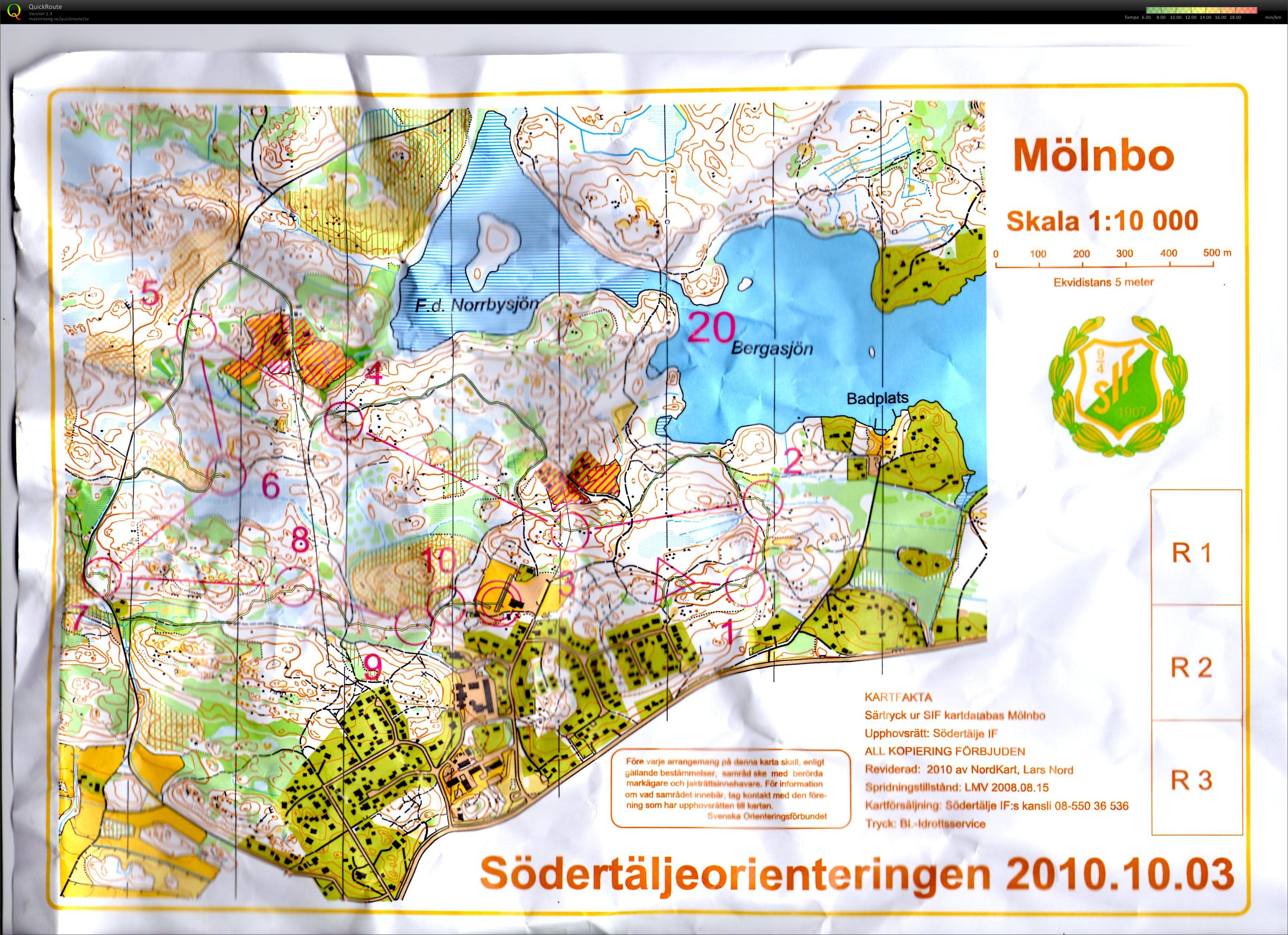 Södertäljeorienteringen (2010-10-03)