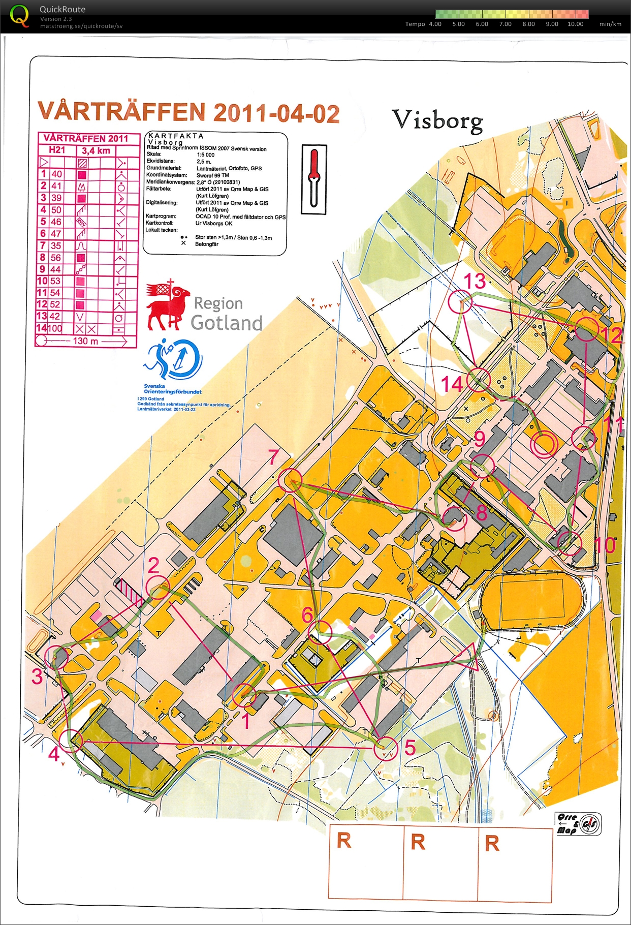 Vårträffen - Visborg (2011-04-02)