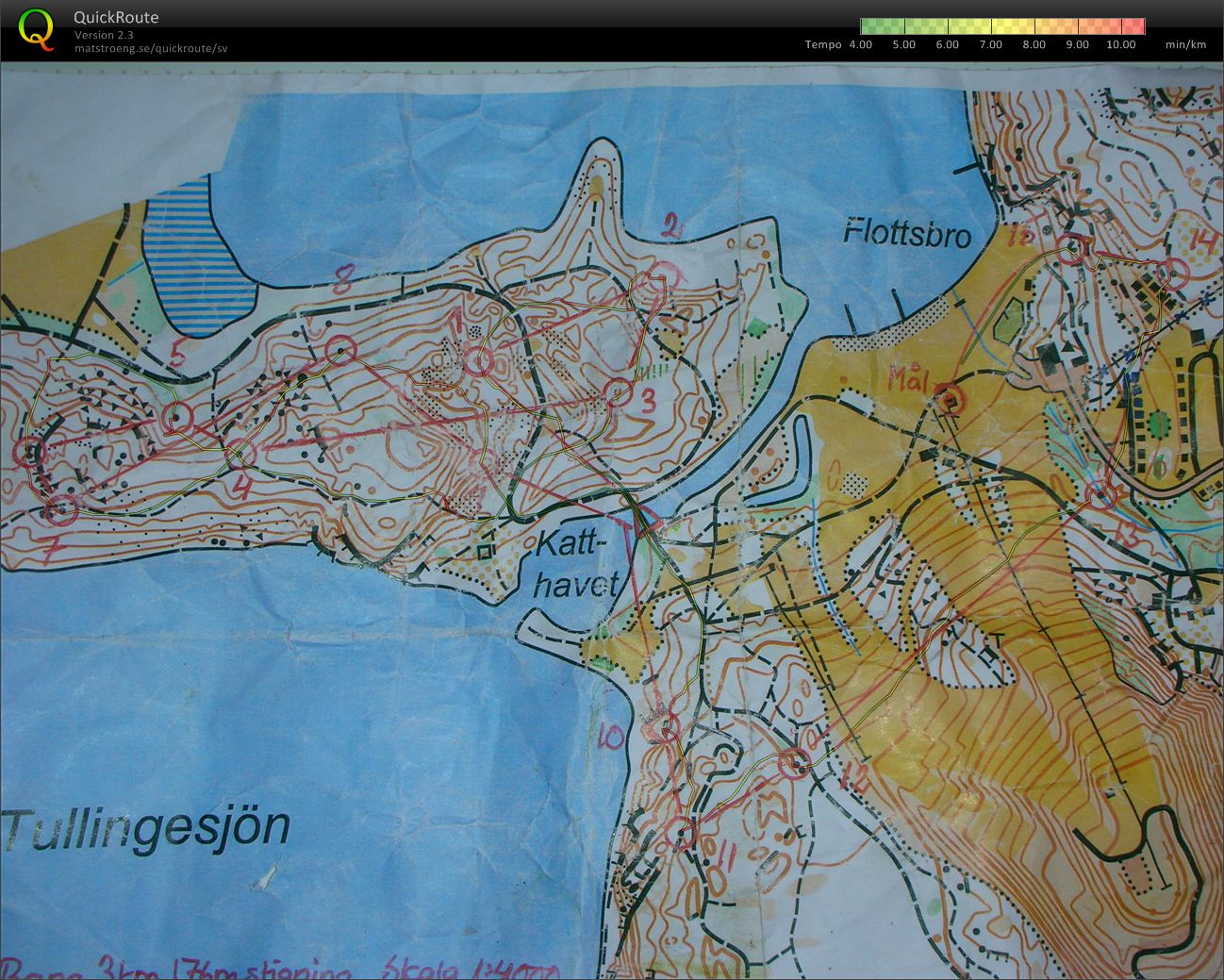 Sprintträning Flottsbro (2009-08-19)