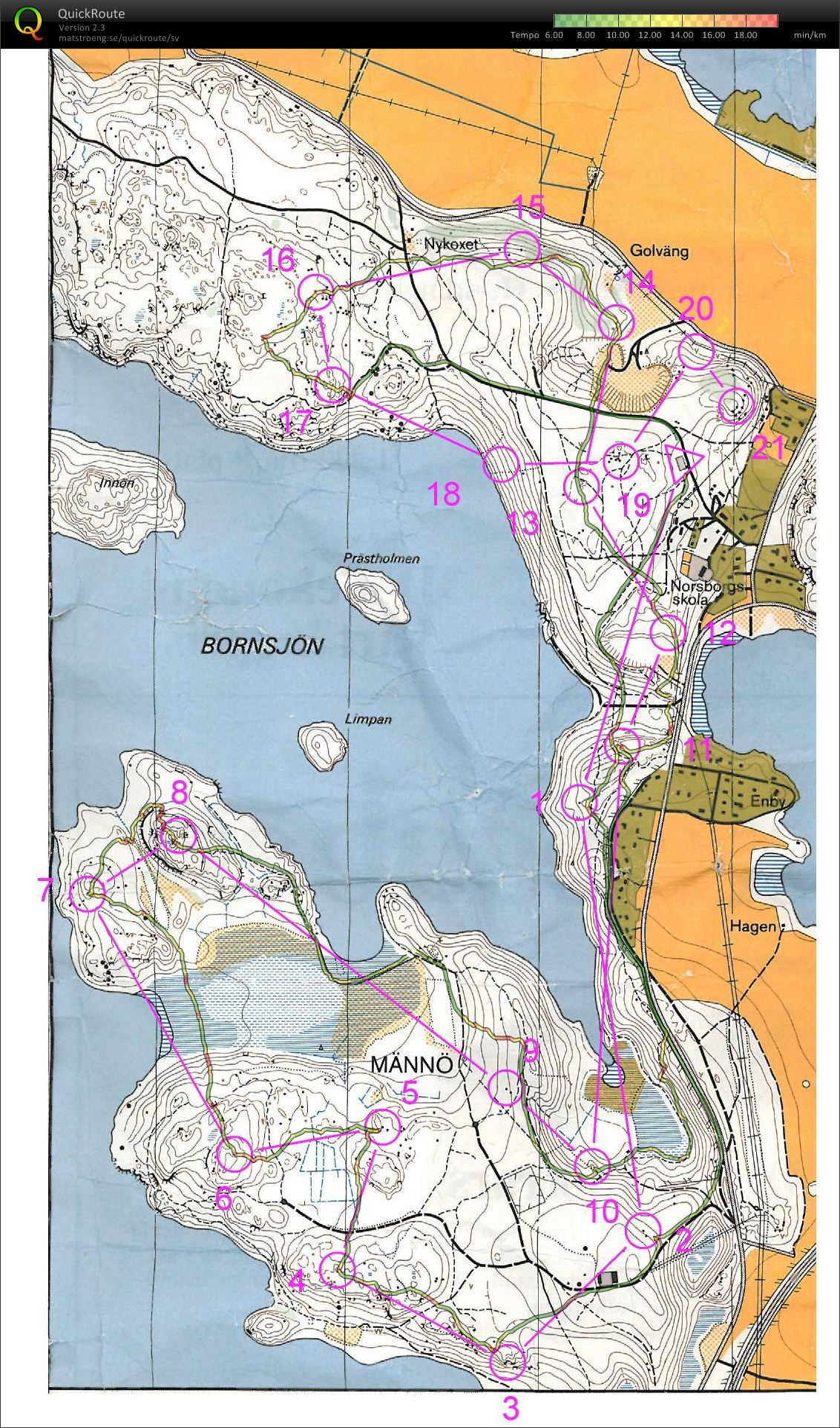 Östra Bornsjön (2011-05-16)