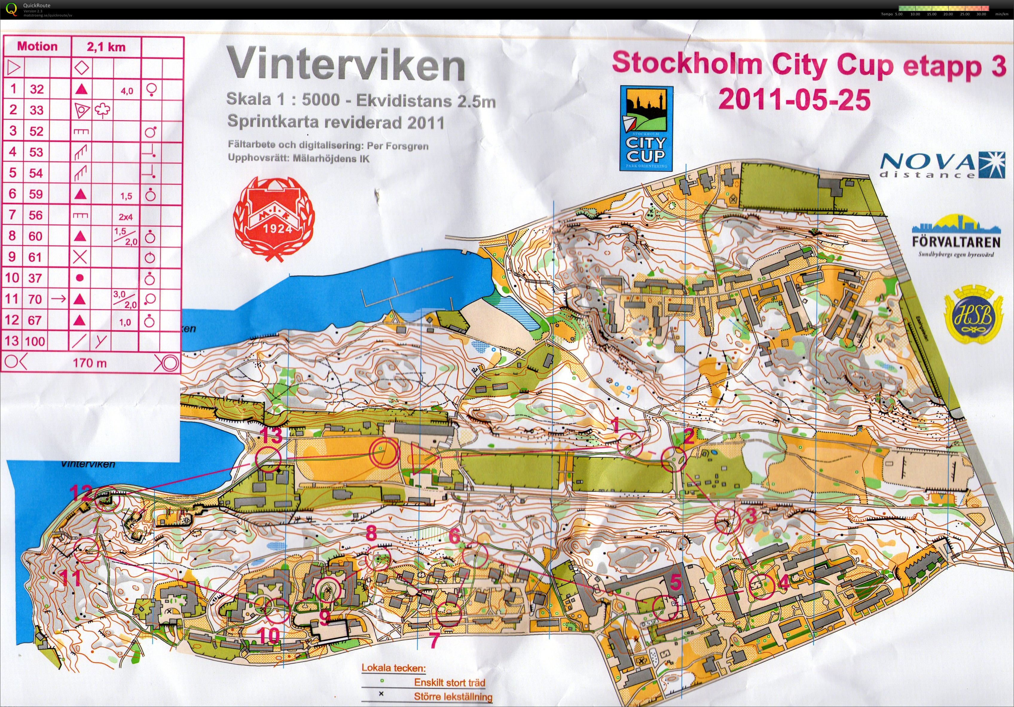 Stockholm City Cup etapp 3 (2011-05-25)