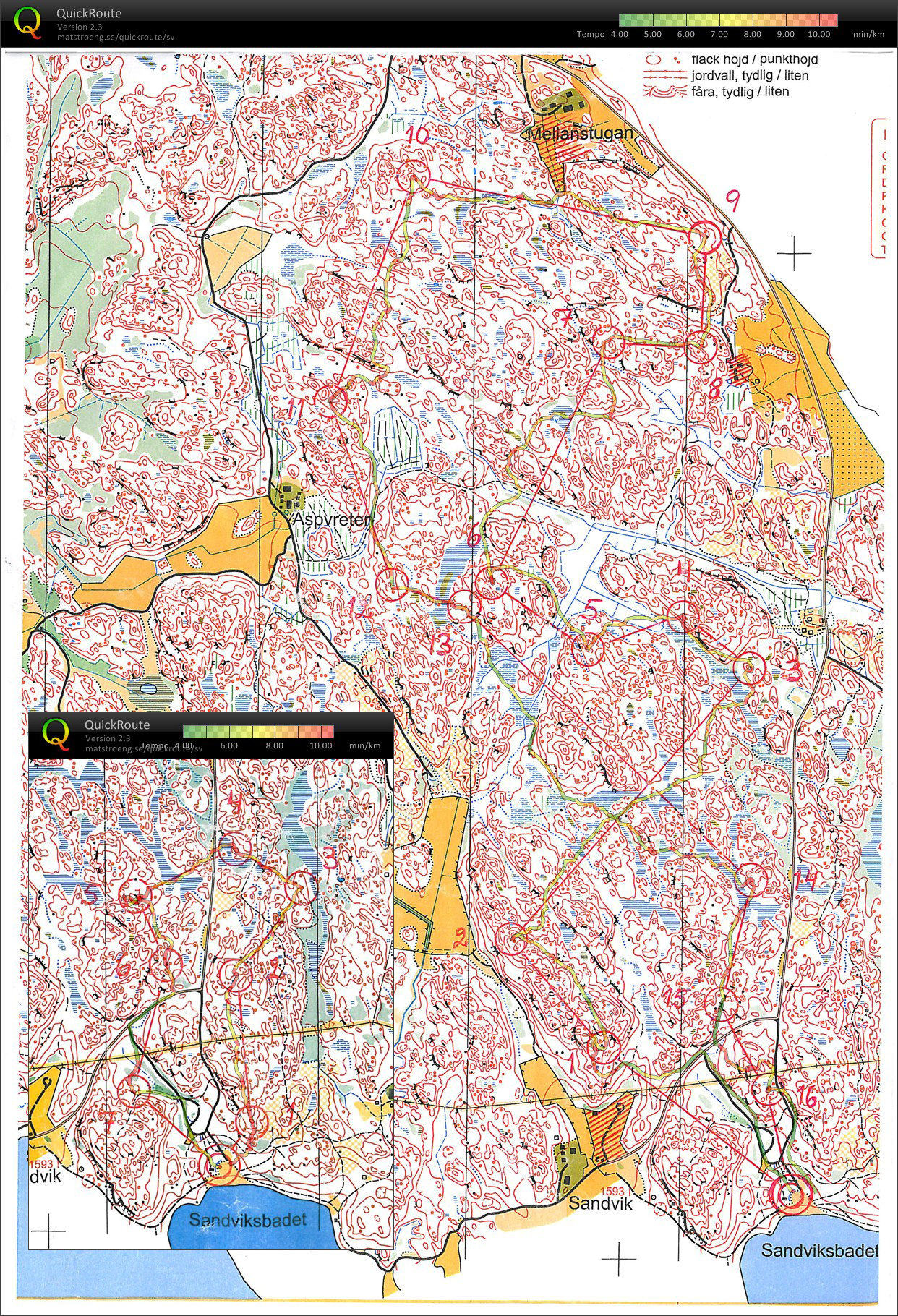 Jukolatest - Sandvik/Nynäs (2011-06-08)