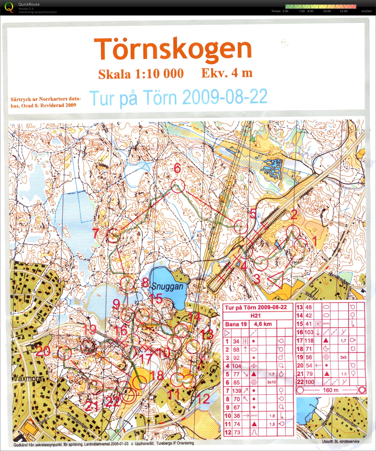 Tur på Törn (2009-08-22)