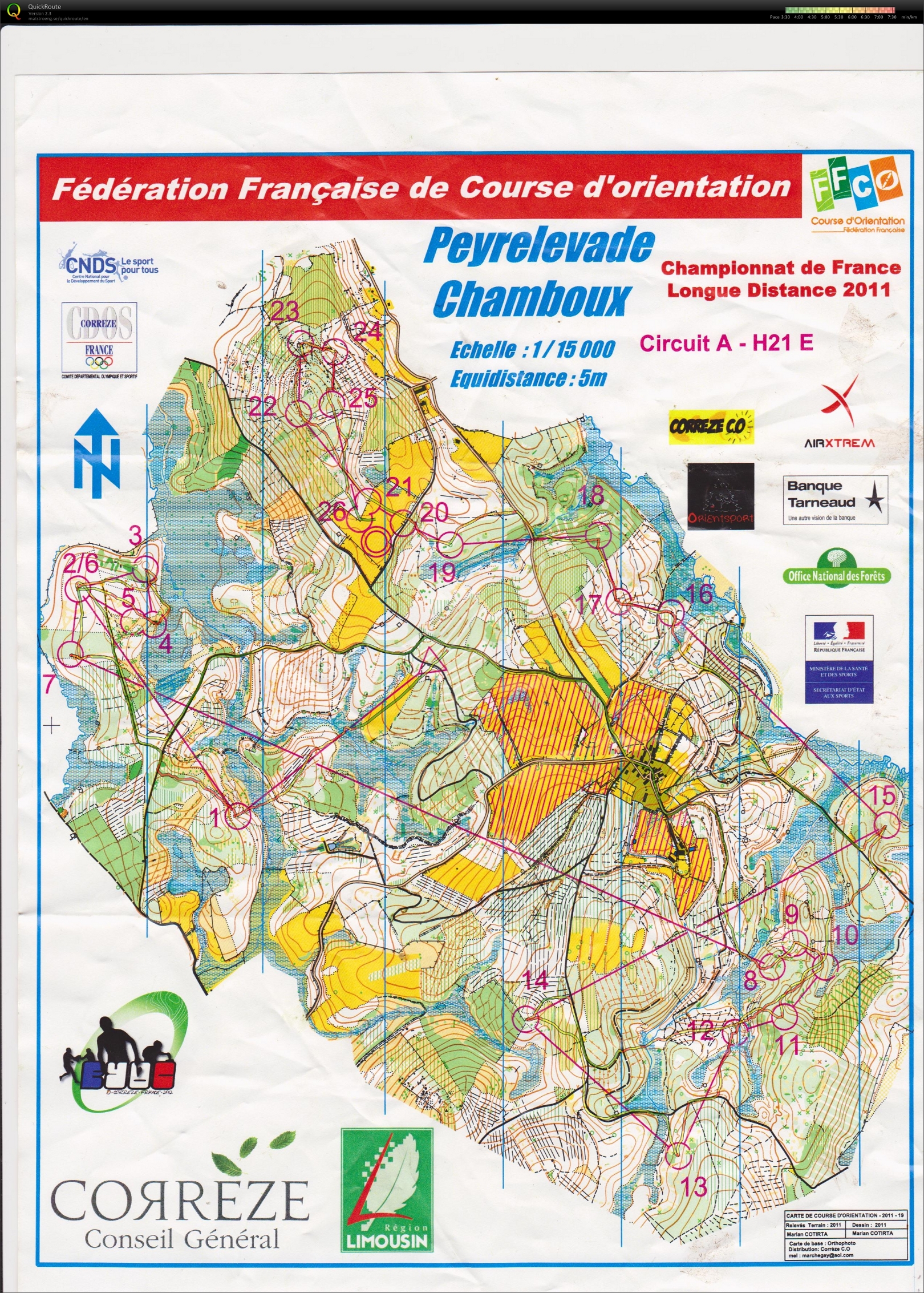 French Championship Long Distance (2011-07-16)