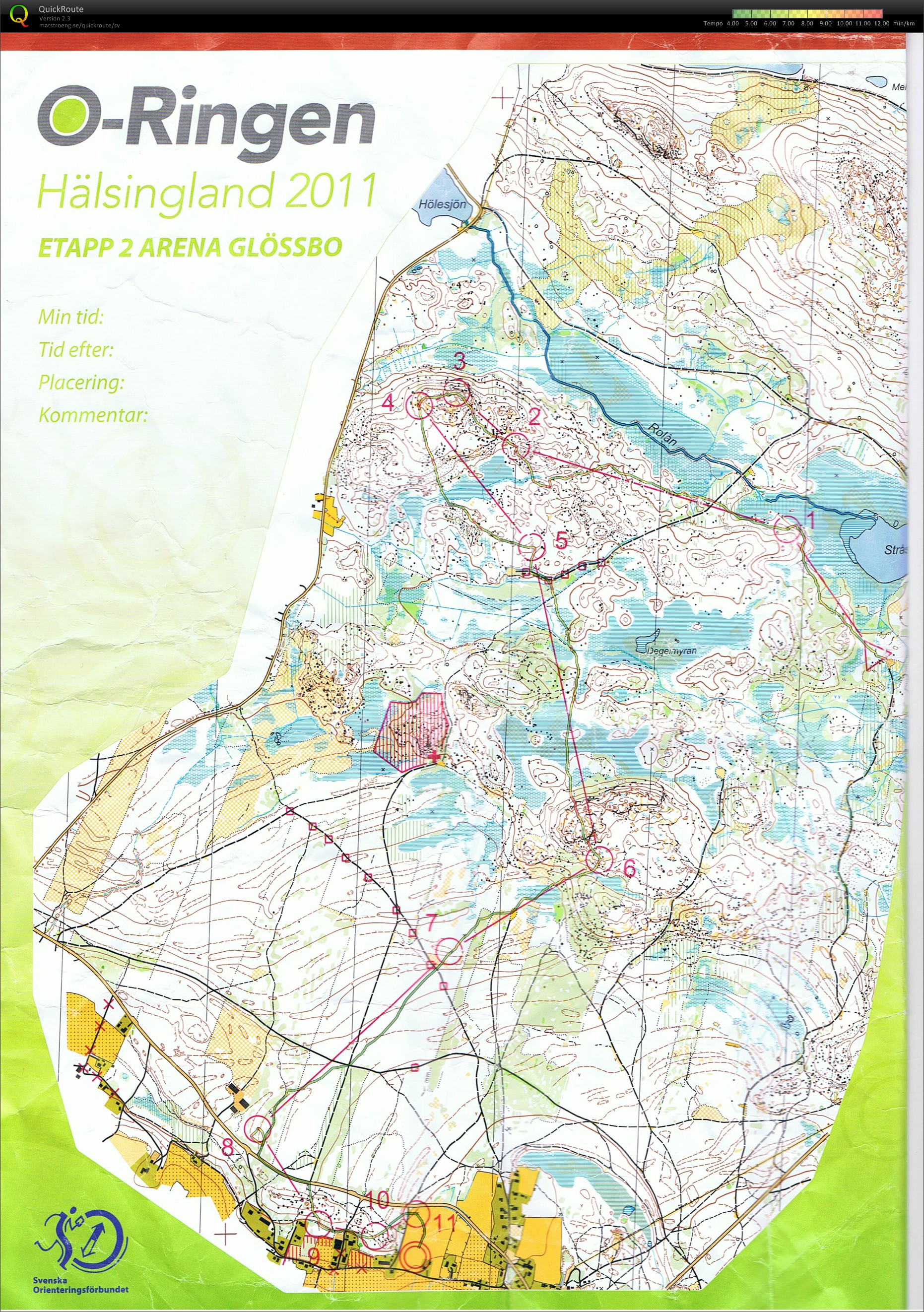 O-ringen etapp 2 (2011-07-25)