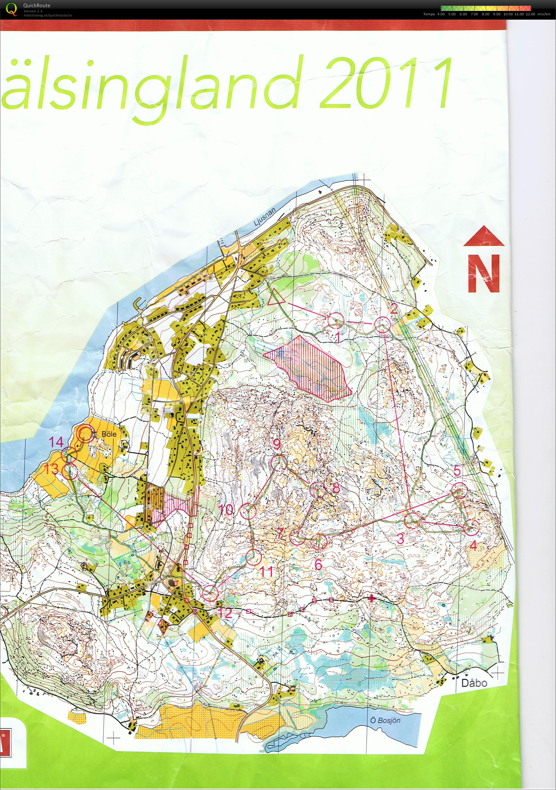 O-ringen etapp 3 (2011-07-27)