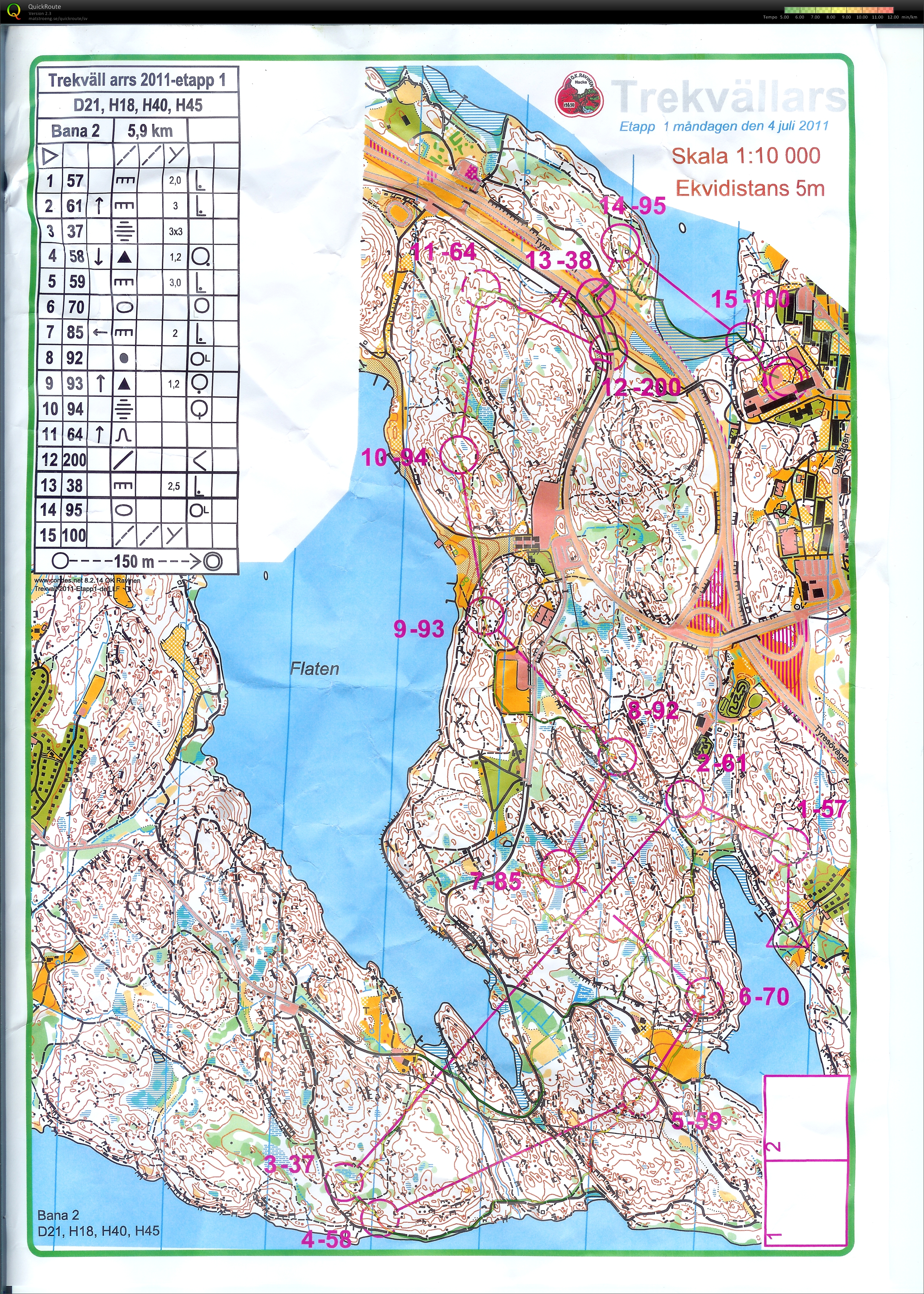 3-kvällars, dag1 (2011-07-04)