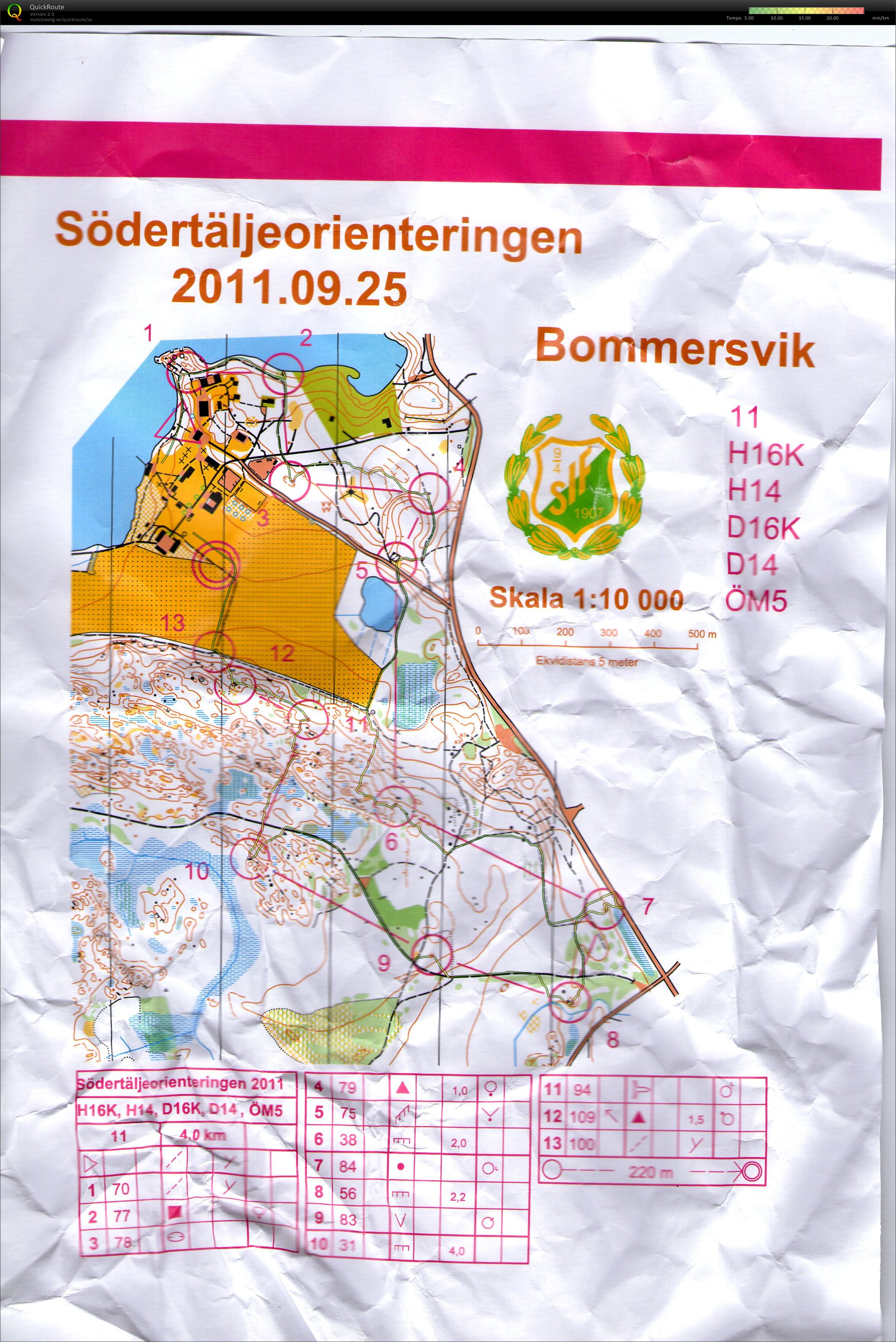 Södertäljeorienteringen (2011-09-25)