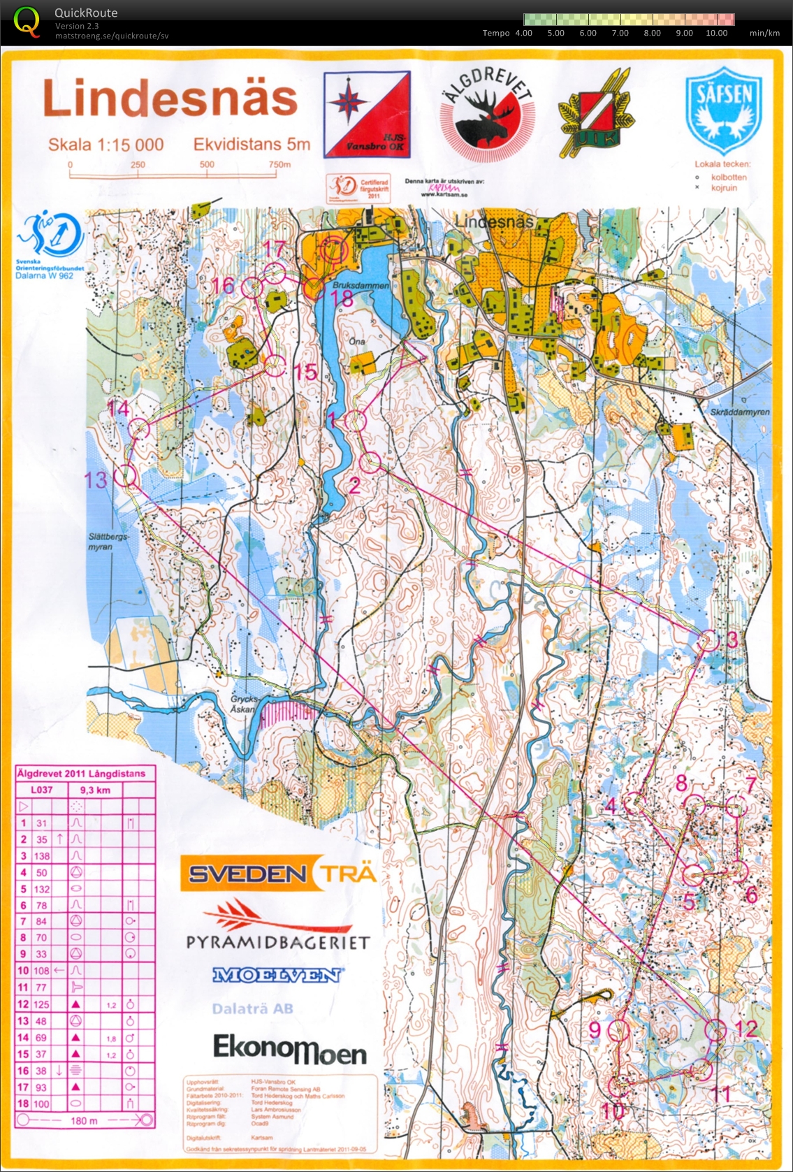 Nya Älgdrevet - långdistans (2011-10-01)