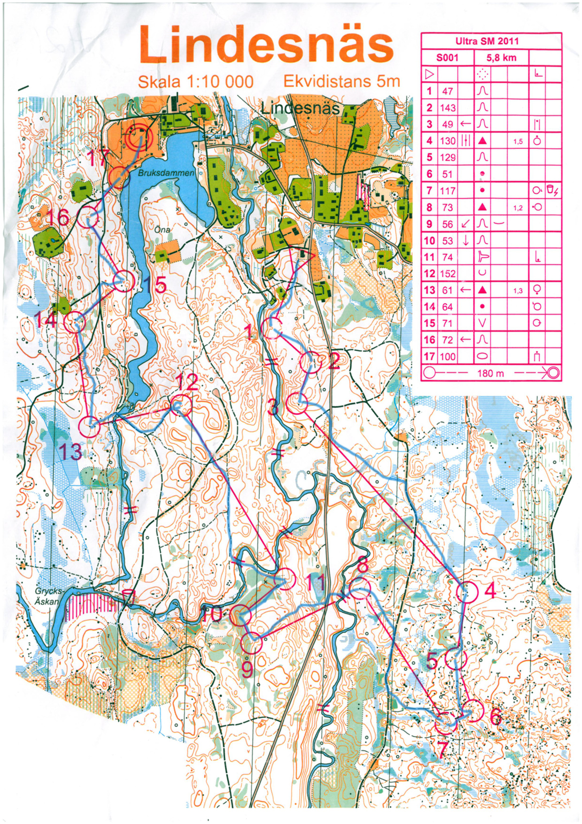 Nya Älgdrevet - medeldistans (2011-10-02)