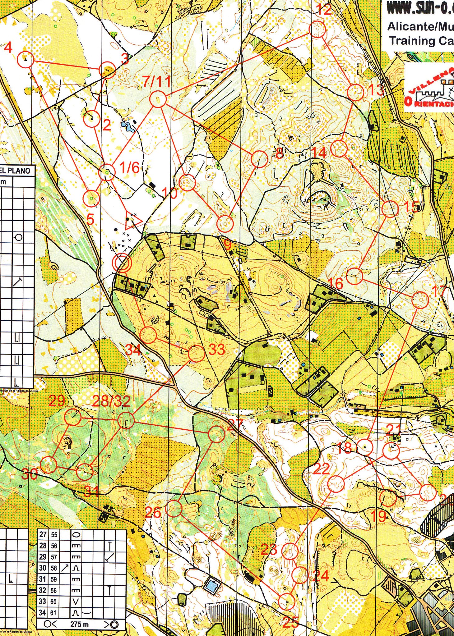 Fartlek i El Plano (2012-02-07)