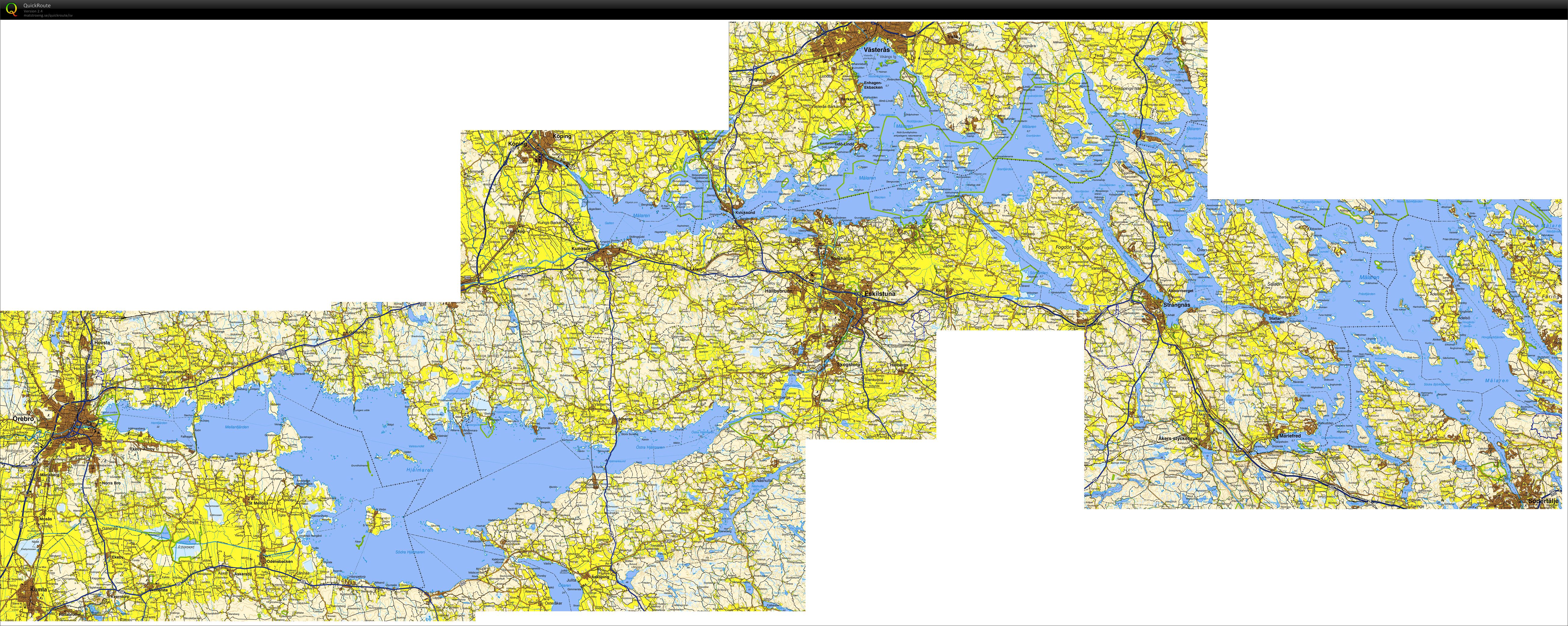 Långpass: från Södertälje till Örebro (2012-03-04)