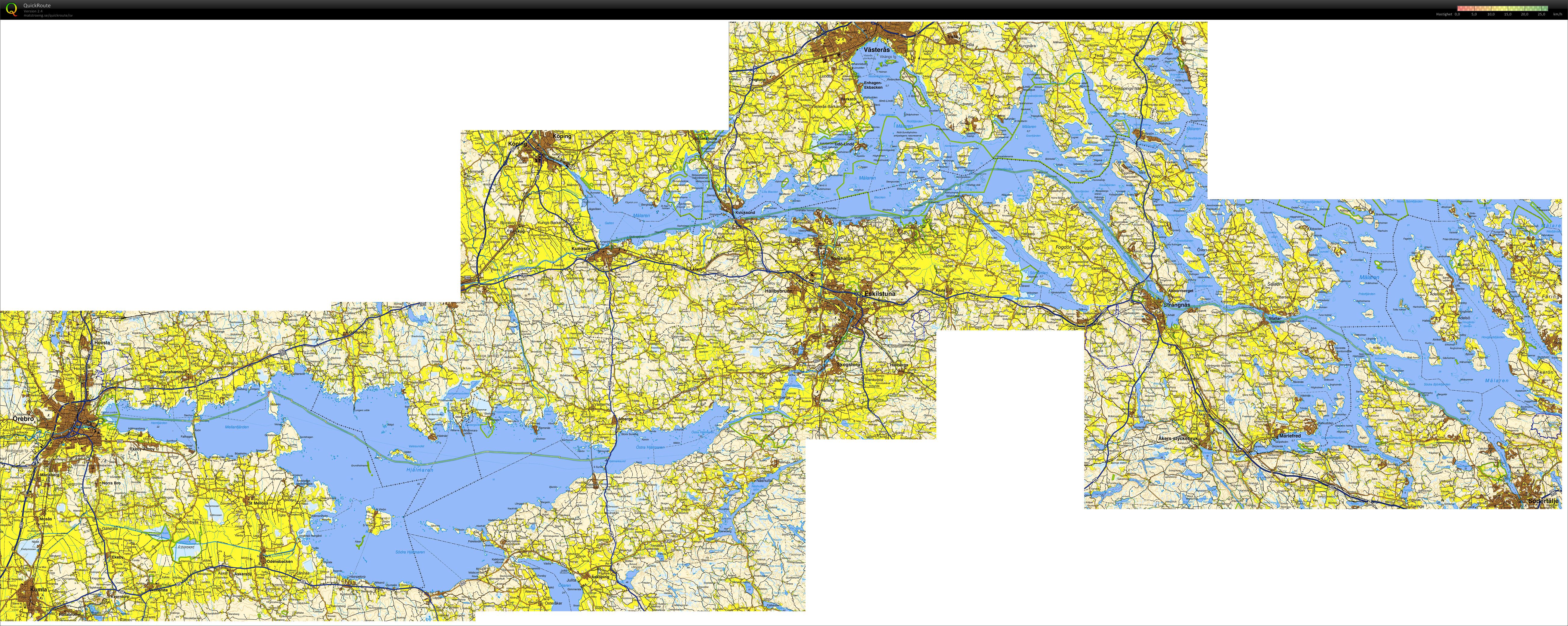 Långpass: från Södertälje till Örebro (2012-03-04)